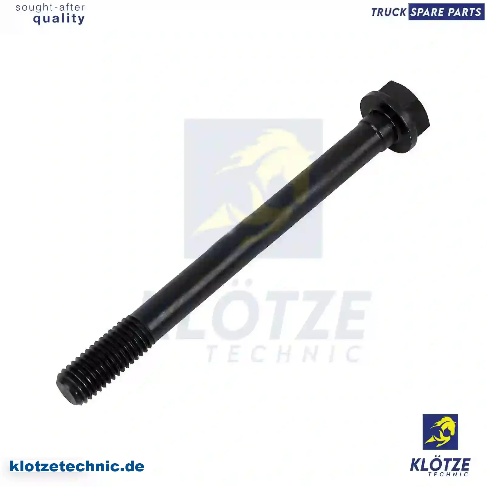 Cylinder head screw, 3269900101 || Klötze Technic Spare Part | Engine, Accelerator Pedal, Camshaft, Connecting Rod, Crankcase, Crankshaft, Cylinder Head, Engine Suspension Mountings, Exhaust Manifold, Exhaust Gas Recirculation, Filter Kits, Flywheel Housing, General Overhaul Kits, Engine, Intake Manifold, Oil Cleaner, Oil Cooler, Oil Filter, Oil Pump, Oil Sump, Piston & Liner, Sensor & Switch, Timing Case, Turbocharger, Cooling System, Belt Tensioner, Coolant Filter, Coolant Pipe, Corrosion Prevention Agent, Drive, Expansion Tank, Fan, Intercooler, Monitors & Gauges, Radiator, Thermostat, V-Belt / Timing belt, Water Pump, Fuel System, Electronical Injector Unit, Feed Pump, Fuel Filter, cpl., Fuel Gauge Sender,  Fuel Line, Fuel Pump, Fuel Tank, Injection Line Kit, Injection Pump, Exhaust System, Clutch & Pedal, Gearbox, Propeller Shaft, Axles, Brake System, Hubs & Wheels, Suspension, Leaf Spring, Universal Parts / Accessories, Steering, Electrical System, Cabin