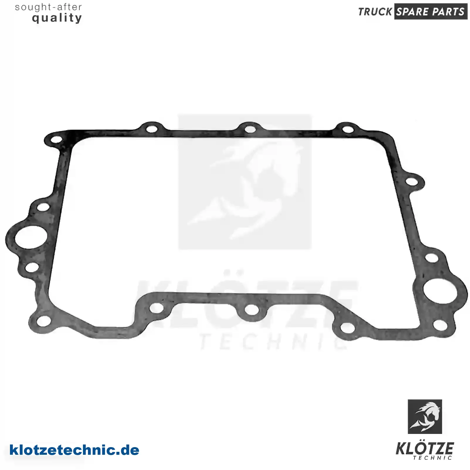 Gasket, oil cooler housing, 51059020050 || Klötze Technic Spare Part | Engine, Accelerator Pedal, Camshaft, Connecting Rod, Crankcase, Crankshaft, Cylinder Head, Engine Suspension Mountings, Exhaust Manifold, Exhaust Gas Recirculation, Filter Kits, Flywheel Housing, General Overhaul Kits, Engine, Intake Manifold, Oil Cleaner, Oil Cooler, Oil Filter, Oil Pump, Oil Sump, Piston & Liner, Sensor & Switch, Timing Case, Turbocharger, Cooling System, Belt Tensioner, Coolant Filter, Coolant Pipe, Corrosion Prevention Agent, Drive, Expansion Tank, Fan, Intercooler, Monitors & Gauges, Radiator, Thermostat, V-Belt / Timing belt, Water Pump, Fuel System, Electronical Injector Unit, Feed Pump, Fuel Filter, cpl., Fuel Gauge Sender,  Fuel Line, Fuel Pump, Fuel Tank, Injection Line Kit, Injection Pump, Exhaust System, Clutch & Pedal, Gearbox, Propeller Shaft, Axles, Brake System, Hubs & Wheels, Suspension, Leaf Spring, Universal Parts / Accessories, Steering, Electrical System, Cabin