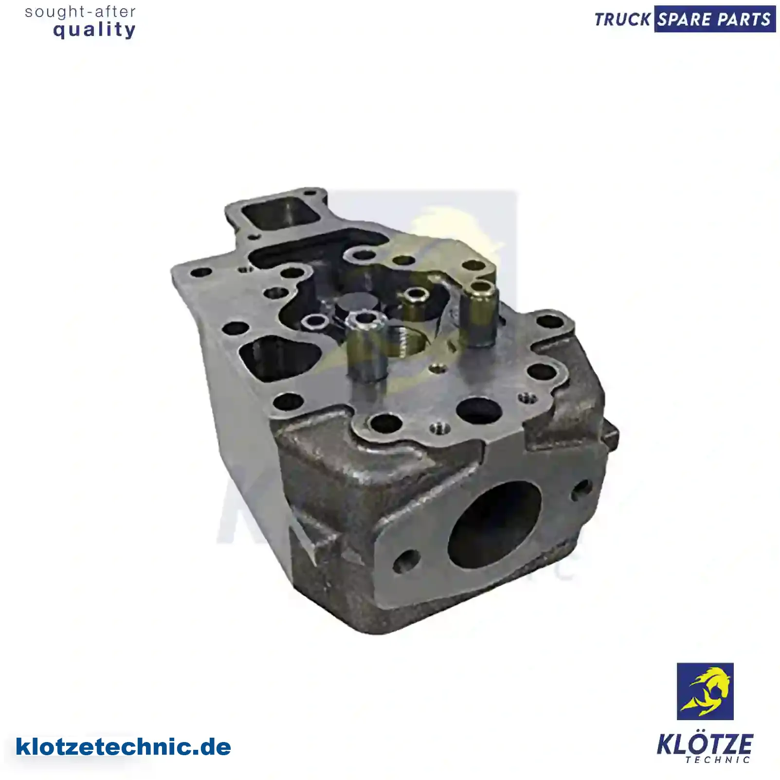 Cylinder head, without valves, 3350100020, 3460100520, 3460100820, 3550100220, 3550100820 || Klötze Technic Spare Part | Engine, Accelerator Pedal, Camshaft, Connecting Rod, Crankcase, Crankshaft, Cylinder Head, Engine Suspension Mountings, Exhaust Manifold, Exhaust Gas Recirculation, Filter Kits, Flywheel Housing, General Overhaul Kits, Engine, Intake Manifold, Oil Cleaner, Oil Cooler, Oil Filter, Oil Pump, Oil Sump, Piston & Liner, Sensor & Switch, Timing Case, Turbocharger, Cooling System, Belt Tensioner, Coolant Filter, Coolant Pipe, Corrosion Prevention Agent, Drive, Expansion Tank, Fan, Intercooler, Monitors & Gauges, Radiator, Thermostat, V-Belt / Timing belt, Water Pump, Fuel System, Electronical Injector Unit, Feed Pump, Fuel Filter, cpl., Fuel Gauge Sender,  Fuel Line, Fuel Pump, Fuel Tank, Injection Line Kit, Injection Pump, Exhaust System, Clutch & Pedal, Gearbox, Propeller Shaft, Axles, Brake System, Hubs & Wheels, Suspension, Leaf Spring, Universal Parts / Accessories, Steering, Electrical System, Cabin