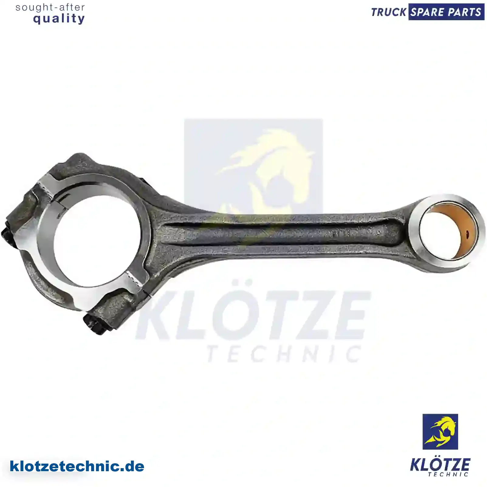 Connecting rod, straight head, 3520301220, 3520301420, 3520302720, 3520303420, 3520303920, 3520304220, 3520304920, 3520305720, 3660302120, 3660302520, 3660303520, 366030352080, 3660305520, 3660307120, 3760307120, 3760307220, ZG00992-0008 || Klötze Technic Spare Part | Engine, Accelerator Pedal, Camshaft, Connecting Rod, Crankcase, Crankshaft, Cylinder Head, Engine Suspension Mountings, Exhaust Manifold, Exhaust Gas Recirculation, Filter Kits, Flywheel Housing, General Overhaul Kits, Engine, Intake Manifold, Oil Cleaner, Oil Cooler, Oil Filter, Oil Pump, Oil Sump, Piston & Liner, Sensor & Switch, Timing Case, Turbocharger, Cooling System, Belt Tensioner, Coolant Filter, Coolant Pipe, Corrosion Prevention Agent, Drive, Expansion Tank, Fan, Intercooler, Monitors & Gauges, Radiator, Thermostat, V-Belt / Timing belt, Water Pump, Fuel System, Electronical Injector Unit, Feed Pump, Fuel Filter, cpl., Fuel Gauge Sender,  Fuel Line, Fuel Pump, Fuel Tank, Injection Line Kit, Injection Pump, Exhaust System, Clutch & Pedal, Gearbox, Propeller Shaft, Axles, Brake System, Hubs & Wheels, Suspension, Leaf Spring, Universal Parts / Accessories, Steering, Electrical System, Cabin