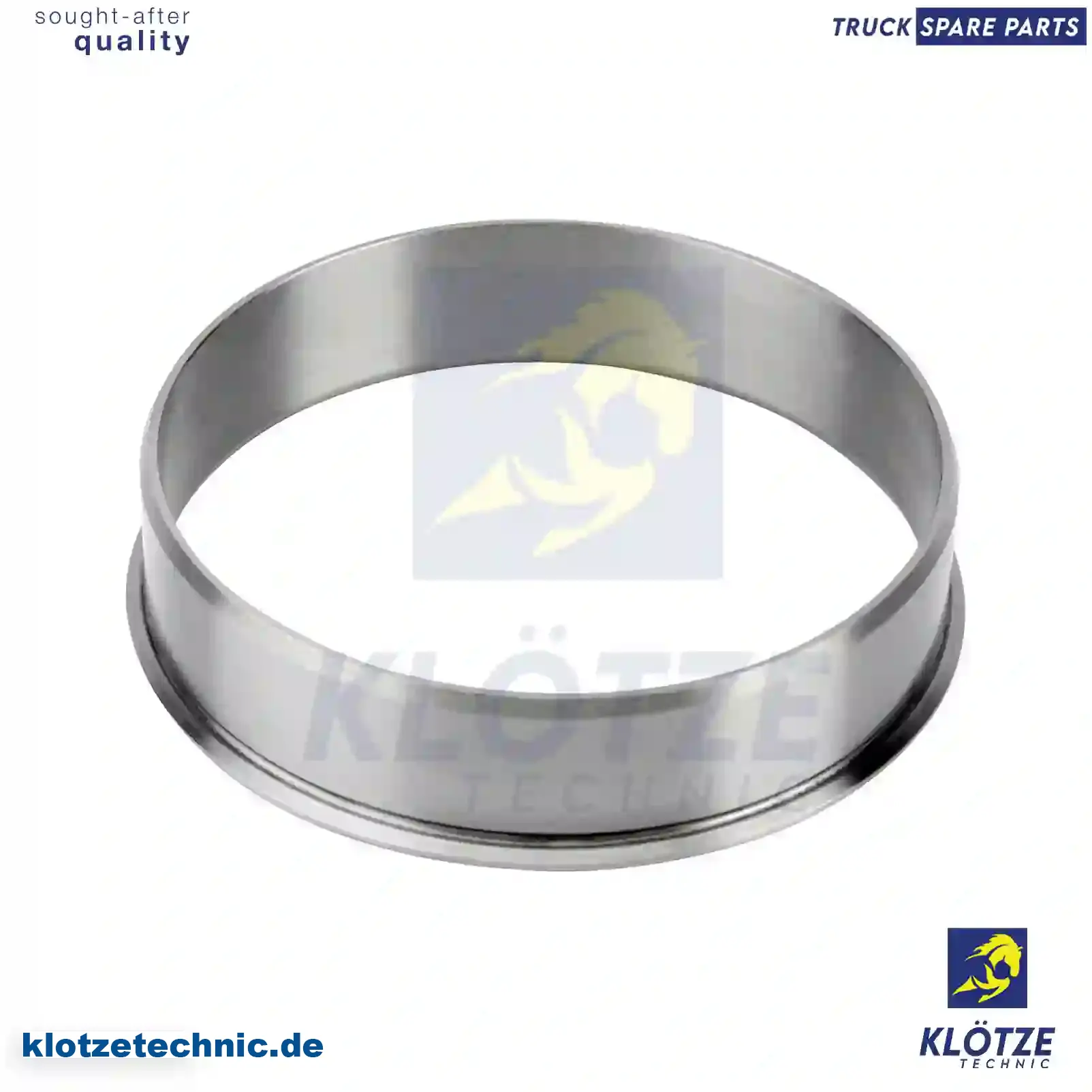 Race ring, old version, 4030310027, 4030310127, 4030310627, 4030310727 || Klötze Technic Spare Part | Engine, Accelerator Pedal, Camshaft, Connecting Rod, Crankcase, Crankshaft, Cylinder Head, Engine Suspension Mountings, Exhaust Manifold, Exhaust Gas Recirculation, Filter Kits, Flywheel Housing, General Overhaul Kits, Engine, Intake Manifold, Oil Cleaner, Oil Cooler, Oil Filter, Oil Pump, Oil Sump, Piston & Liner, Sensor & Switch, Timing Case, Turbocharger, Cooling System, Belt Tensioner, Coolant Filter, Coolant Pipe, Corrosion Prevention Agent, Drive, Expansion Tank, Fan, Intercooler, Monitors & Gauges, Radiator, Thermostat, V-Belt / Timing belt, Water Pump, Fuel System, Electronical Injector Unit, Feed Pump, Fuel Filter, cpl., Fuel Gauge Sender,  Fuel Line, Fuel Pump, Fuel Tank, Injection Line Kit, Injection Pump, Exhaust System, Clutch & Pedal, Gearbox, Propeller Shaft, Axles, Brake System, Hubs & Wheels, Suspension, Leaf Spring, Universal Parts / Accessories, Steering, Electrical System, Cabin