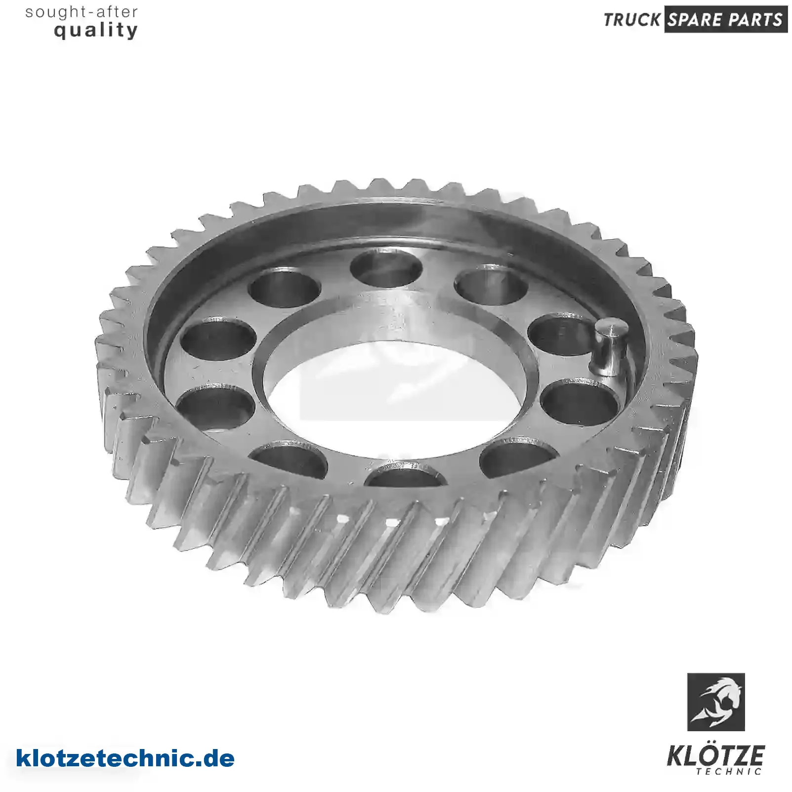 Crankshaft gear, 4030500403, 40305 || Klötze Technic Spare Part | Engine, Accelerator Pedal, Camshaft, Connecting Rod, Crankcase, Crankshaft, Cylinder Head, Engine Suspension Mountings, Exhaust Manifold, Exhaust Gas Recirculation, Filter Kits, Flywheel Housing, General Overhaul Kits, Engine, Intake Manifold, Oil Cleaner, Oil Cooler, Oil Filter, Oil Pump, Oil Sump, Piston & Liner, Sensor & Switch, Timing Case, Turbocharger, Cooling System, Belt Tensioner, Coolant Filter, Coolant Pipe, Corrosion Prevention Agent, Drive, Expansion Tank, Fan, Intercooler, Monitors & Gauges, Radiator, Thermostat, V-Belt / Timing belt, Water Pump, Fuel System, Electronical Injector Unit, Feed Pump, Fuel Filter, cpl., Fuel Gauge Sender,  Fuel Line, Fuel Pump, Fuel Tank, Injection Line Kit, Injection Pump, Exhaust System, Clutch & Pedal, Gearbox, Propeller Shaft, Axles, Brake System, Hubs & Wheels, Suspension, Leaf Spring, Universal Parts / Accessories, Steering, Electrical System, Cabin