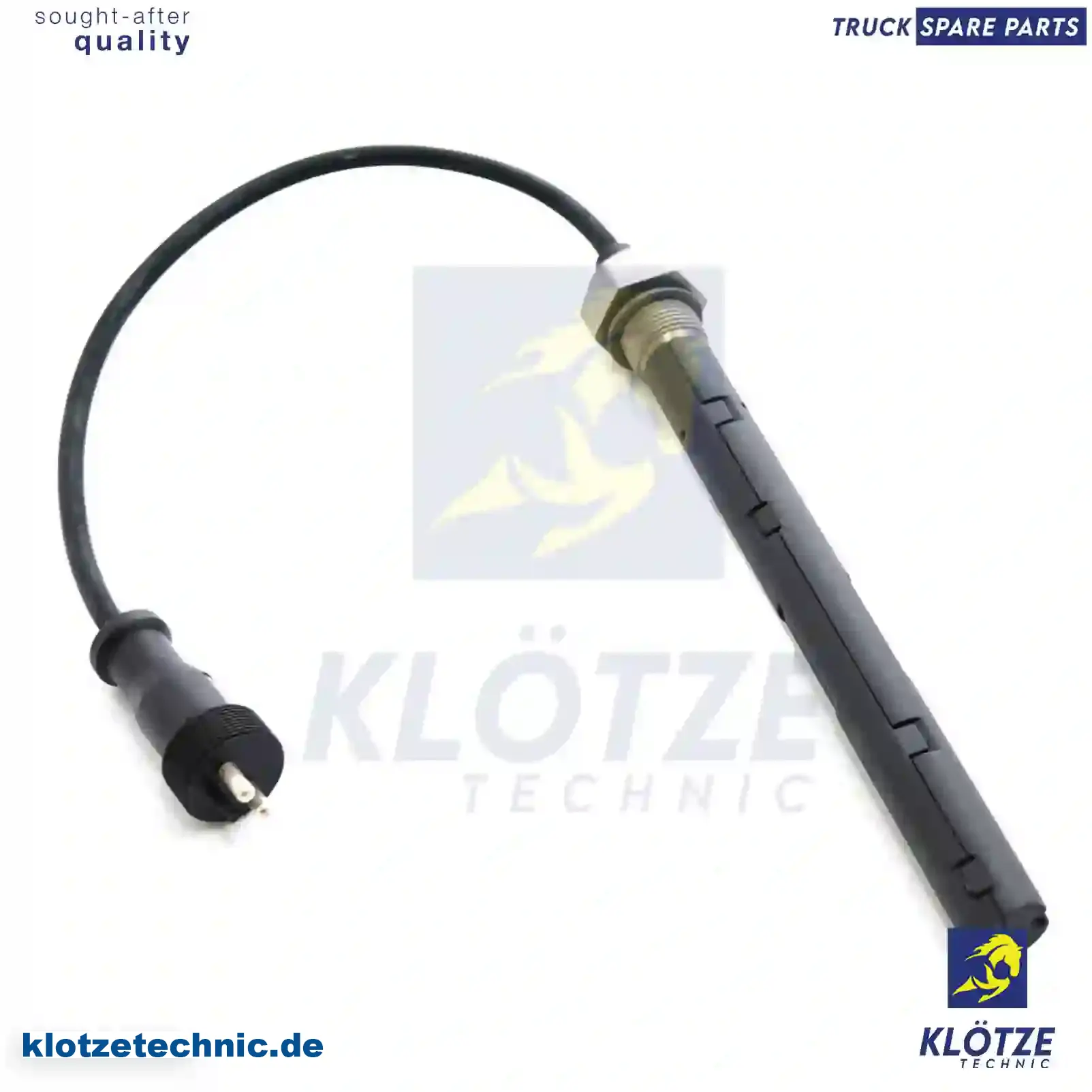 Oil level sensor, 31539828, 0041531 || Klötze Technic Spare Part | Engine, Accelerator Pedal, Camshaft, Connecting Rod, Crankcase, Crankshaft, Cylinder Head, Engine Suspension Mountings, Exhaust Manifold, Exhaust Gas Recirculation, Filter Kits, Flywheel Housing, General Overhaul Kits, Engine, Intake Manifold, Oil Cleaner, Oil Cooler, Oil Filter, Oil Pump, Oil Sump, Piston & Liner, Sensor & Switch, Timing Case, Turbocharger, Cooling System, Belt Tensioner, Coolant Filter, Coolant Pipe, Corrosion Prevention Agent, Drive, Expansion Tank, Fan, Intercooler, Monitors & Gauges, Radiator, Thermostat, V-Belt / Timing belt, Water Pump, Fuel System, Electronical Injector Unit, Feed Pump, Fuel Filter, cpl., Fuel Gauge Sender,  Fuel Line, Fuel Pump, Fuel Tank, Injection Line Kit, Injection Pump, Exhaust System, Clutch & Pedal, Gearbox, Propeller Shaft, Axles, Brake System, Hubs & Wheels, Suspension, Leaf Spring, Universal Parts / Accessories, Steering, Electrical System, Cabin