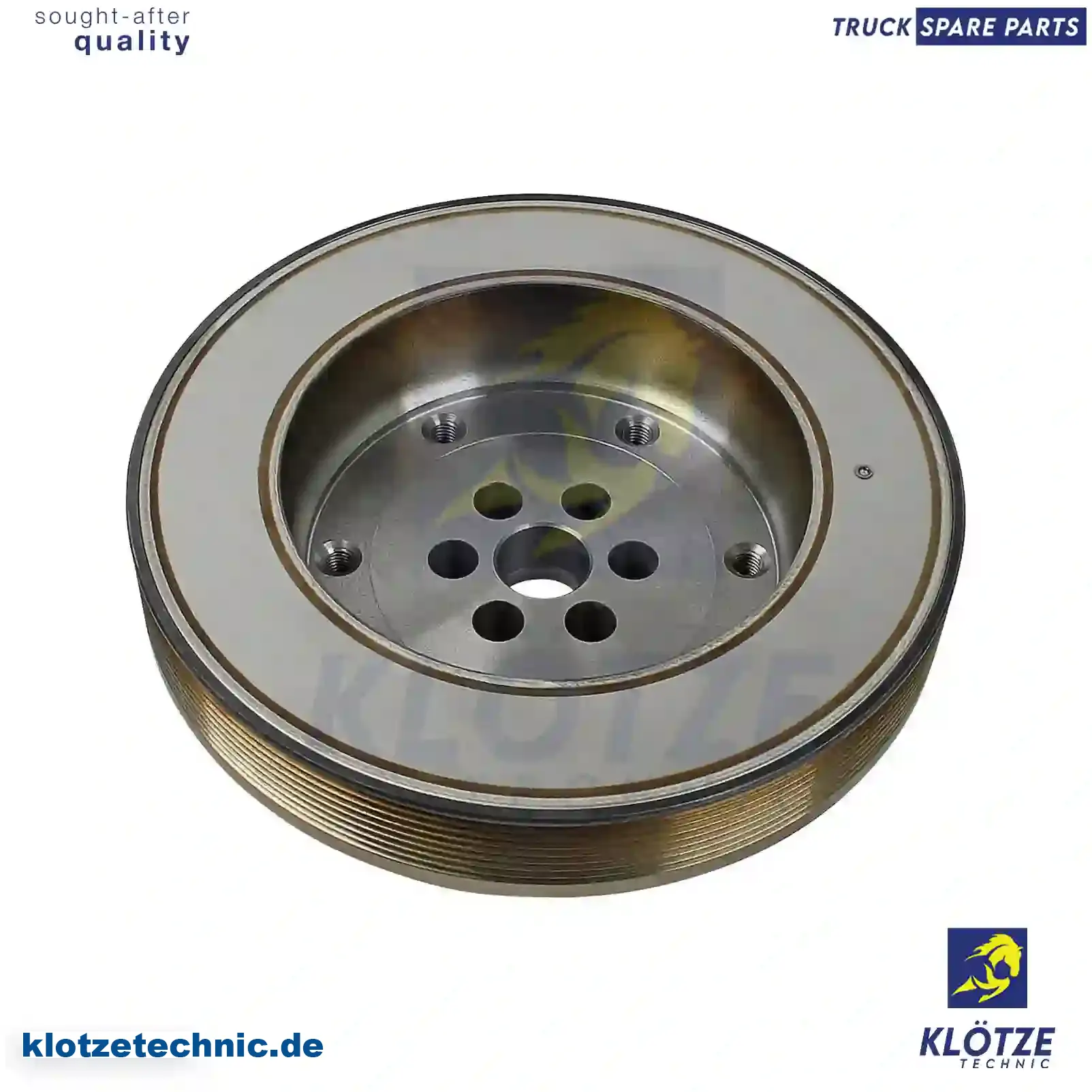 Vibration damper, 9040350700, 9040351200, , , || Klötze Technic Spare Part | Engine, Accelerator Pedal, Camshaft, Connecting Rod, Crankcase, Crankshaft, Cylinder Head, Engine Suspension Mountings, Exhaust Manifold, Exhaust Gas Recirculation, Filter Kits, Flywheel Housing, General Overhaul Kits, Engine, Intake Manifold, Oil Cleaner, Oil Cooler, Oil Filter, Oil Pump, Oil Sump, Piston & Liner, Sensor & Switch, Timing Case, Turbocharger, Cooling System, Belt Tensioner, Coolant Filter, Coolant Pipe, Corrosion Prevention Agent, Drive, Expansion Tank, Fan, Intercooler, Monitors & Gauges, Radiator, Thermostat, V-Belt / Timing belt, Water Pump, Fuel System, Electronical Injector Unit, Feed Pump, Fuel Filter, cpl., Fuel Gauge Sender,  Fuel Line, Fuel Pump, Fuel Tank, Injection Line Kit, Injection Pump, Exhaust System, Clutch & Pedal, Gearbox, Propeller Shaft, Axles, Brake System, Hubs & Wheels, Suspension, Leaf Spring, Universal Parts / Accessories, Steering, Electrical System, Cabin