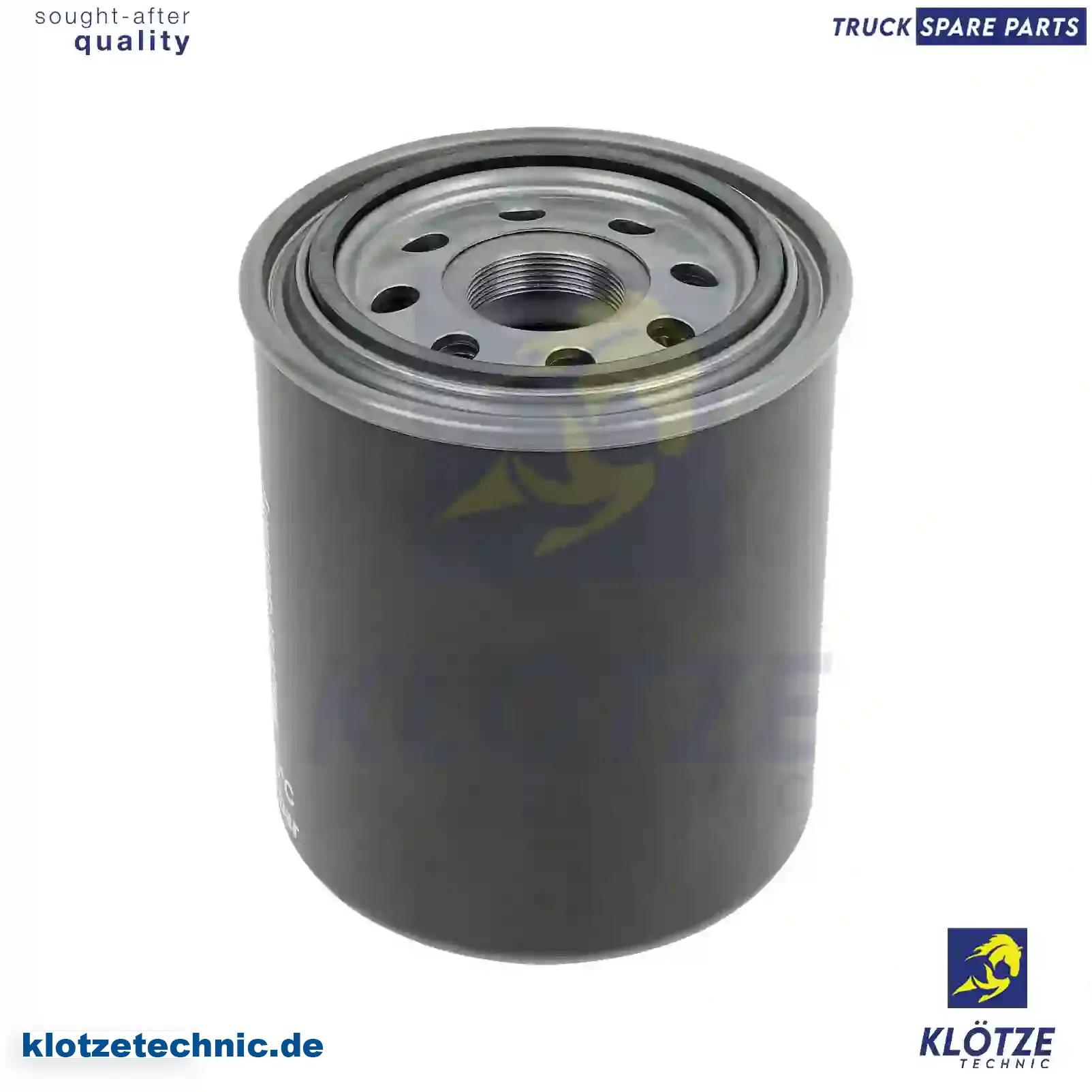 Oil filter, fan drive, 04438049, 6285510289, , , || Klötze Technic Spare Part | Engine, Accelerator Pedal, Camshaft, Connecting Rod, Crankcase, Crankshaft, Cylinder Head, Engine Suspension Mountings, Exhaust Manifold, Exhaust Gas Recirculation, Filter Kits, Flywheel Housing, General Overhaul Kits, Engine, Intake Manifold, Oil Cleaner, Oil Cooler, Oil Filter, Oil Pump, Oil Sump, Piston & Liner, Sensor & Switch, Timing Case, Turbocharger, Cooling System, Belt Tensioner, Coolant Filter, Coolant Pipe, Corrosion Prevention Agent, Drive, Expansion Tank, Fan, Intercooler, Monitors & Gauges, Radiator, Thermostat, V-Belt / Timing belt, Water Pump, Fuel System, Electronical Injector Unit, Feed Pump, Fuel Filter, cpl., Fuel Gauge Sender,  Fuel Line, Fuel Pump, Fuel Tank, Injection Line Kit, Injection Pump, Exhaust System, Clutch & Pedal, Gearbox, Propeller Shaft, Axles, Brake System, Hubs & Wheels, Suspension, Leaf Spring, Universal Parts / Accessories, Steering, Electrical System, Cabin