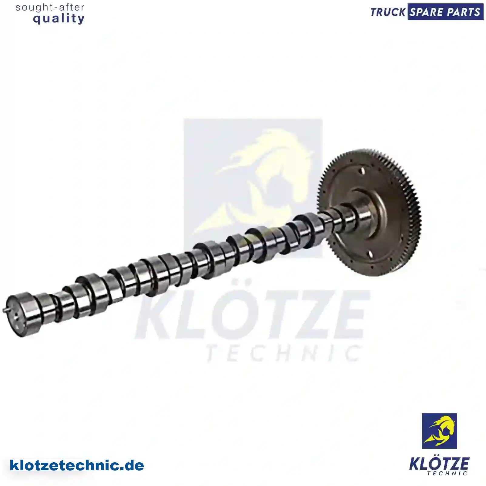 Camshaft, 9060500901, 9060501401, 906050140180, 9060504201, 906050420180, ZG30391-0008 || Klötze Technic Spare Part | Engine, Accelerator Pedal, Camshaft, Connecting Rod, Crankcase, Crankshaft, Cylinder Head, Engine Suspension Mountings, Exhaust Manifold, Exhaust Gas Recirculation, Filter Kits, Flywheel Housing, General Overhaul Kits, Engine, Intake Manifold, Oil Cleaner, Oil Cooler, Oil Filter, Oil Pump, Oil Sump, Piston & Liner, Sensor & Switch, Timing Case, Turbocharger, Cooling System, Belt Tensioner, Coolant Filter, Coolant Pipe, Corrosion Prevention Agent, Drive, Expansion Tank, Fan, Intercooler, Monitors & Gauges, Radiator, Thermostat, V-Belt / Timing belt, Water Pump, Fuel System, Electronical Injector Unit, Feed Pump, Fuel Filter, cpl., Fuel Gauge Sender,  Fuel Line, Fuel Pump, Fuel Tank, Injection Line Kit, Injection Pump, Exhaust System, Clutch & Pedal, Gearbox, Propeller Shaft, Axles, Brake System, Hubs & Wheels, Suspension, Leaf Spring, Universal Parts / Accessories, Steering, Electrical System, Cabin