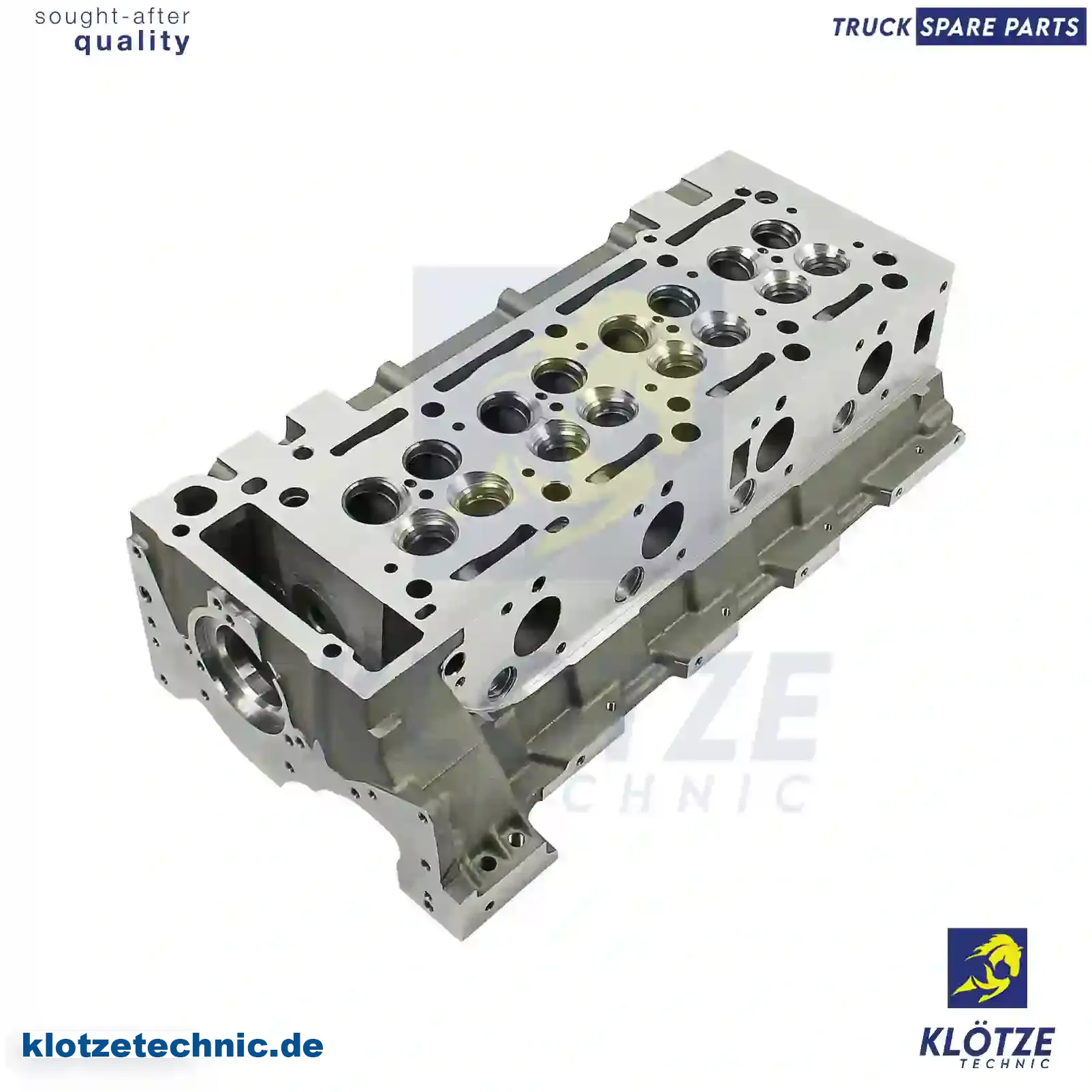 Cylinder head, without valves, 6110104420, 61101 || Klötze Technic Spare Part | Engine, Accelerator Pedal, Camshaft, Connecting Rod, Crankcase, Crankshaft, Cylinder Head, Engine Suspension Mountings, Exhaust Manifold, Exhaust Gas Recirculation, Filter Kits, Flywheel Housing, General Overhaul Kits, Engine, Intake Manifold, Oil Cleaner, Oil Cooler, Oil Filter, Oil Pump, Oil Sump, Piston & Liner, Sensor & Switch, Timing Case, Turbocharger, Cooling System, Belt Tensioner, Coolant Filter, Coolant Pipe, Corrosion Prevention Agent, Drive, Expansion Tank, Fan, Intercooler, Monitors & Gauges, Radiator, Thermostat, V-Belt / Timing belt, Water Pump, Fuel System, Electronical Injector Unit, Feed Pump, Fuel Filter, cpl., Fuel Gauge Sender,  Fuel Line, Fuel Pump, Fuel Tank, Injection Line Kit, Injection Pump, Exhaust System, Clutch & Pedal, Gearbox, Propeller Shaft, Axles, Brake System, Hubs & Wheels, Suspension, Leaf Spring, Universal Parts / Accessories, Steering, Electrical System, Cabin