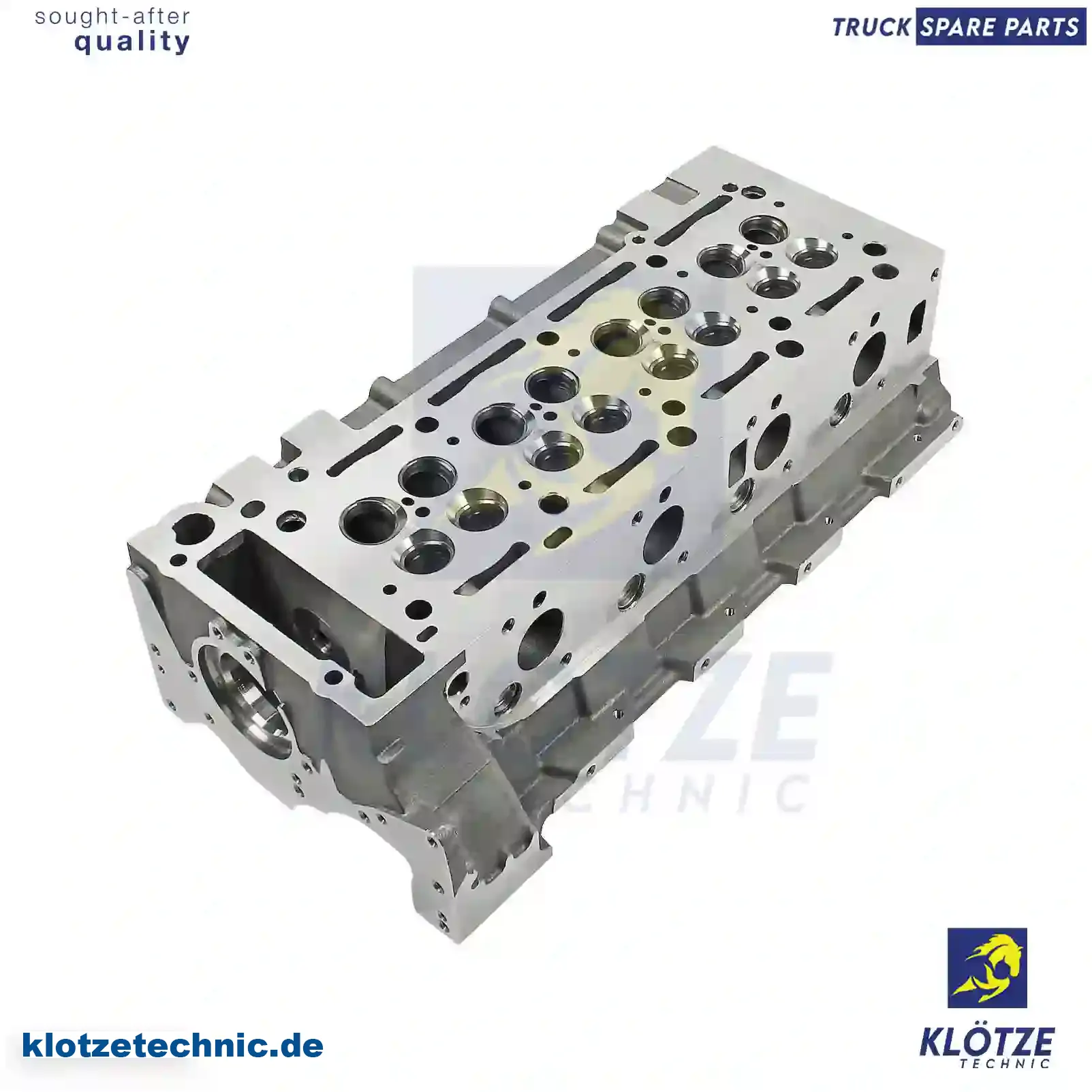 Cylinder head, without valves, 6110105020, 6460100101, 6460100201, 6460100620, 6460101020, 6460101420 || Klötze Technic Spare Part | Engine, Accelerator Pedal, Camshaft, Connecting Rod, Crankcase, Crankshaft, Cylinder Head, Engine Suspension Mountings, Exhaust Manifold, Exhaust Gas Recirculation, Filter Kits, Flywheel Housing, General Overhaul Kits, Engine, Intake Manifold, Oil Cleaner, Oil Cooler, Oil Filter, Oil Pump, Oil Sump, Piston & Liner, Sensor & Switch, Timing Case, Turbocharger, Cooling System, Belt Tensioner, Coolant Filter, Coolant Pipe, Corrosion Prevention Agent, Drive, Expansion Tank, Fan, Intercooler, Monitors & Gauges, Radiator, Thermostat, V-Belt / Timing belt, Water Pump, Fuel System, Electronical Injector Unit, Feed Pump, Fuel Filter, cpl., Fuel Gauge Sender,  Fuel Line, Fuel Pump, Fuel Tank, Injection Line Kit, Injection Pump, Exhaust System, Clutch & Pedal, Gearbox, Propeller Shaft, Axles, Brake System, Hubs & Wheels, Suspension, Leaf Spring, Universal Parts / Accessories, Steering, Electrical System, Cabin