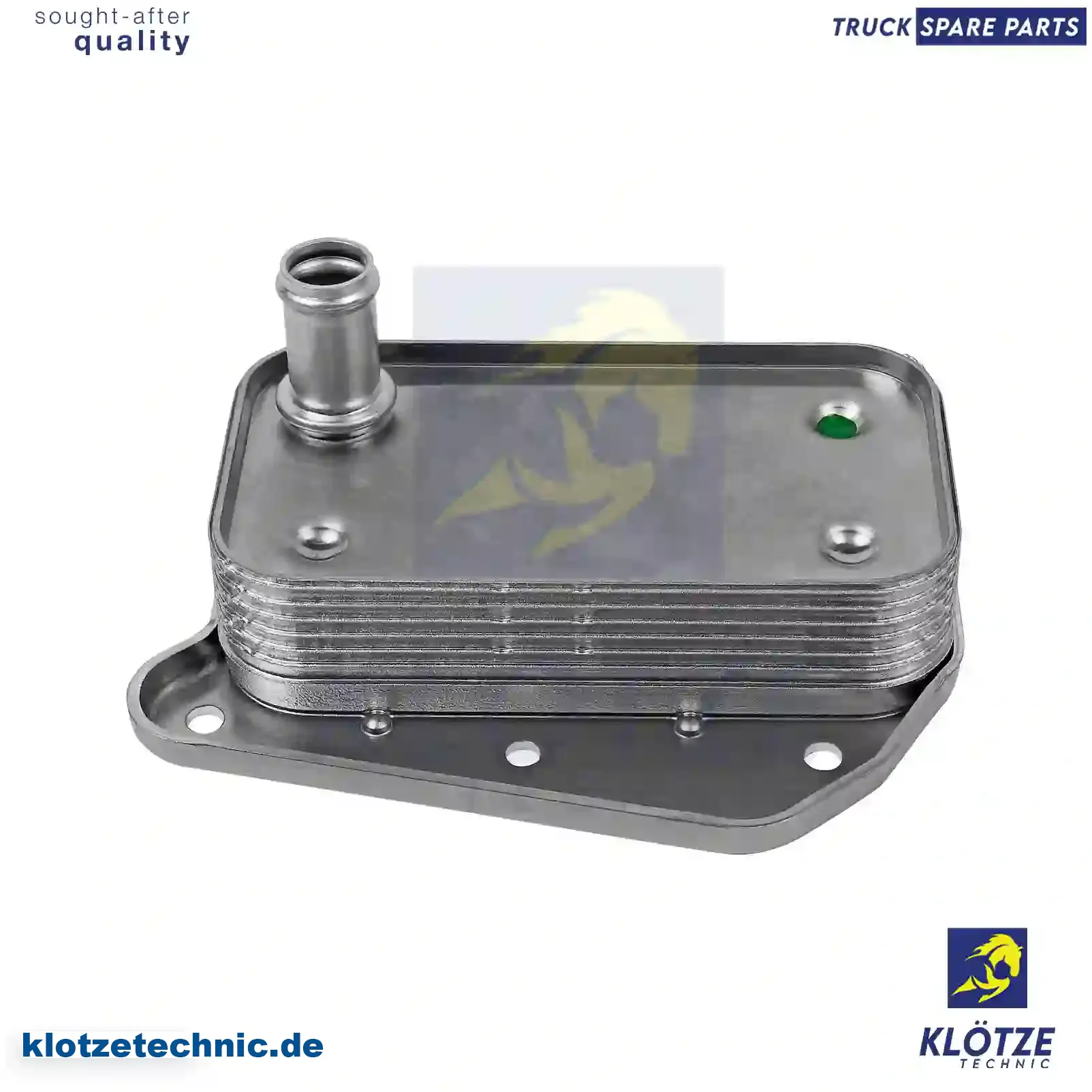 Oil cooler, 6111880301, 6121880101, 6461880301, ZG01675-0008 || Klötze Technic Spare Part | Engine, Accelerator Pedal, Camshaft, Connecting Rod, Crankcase, Crankshaft, Cylinder Head, Engine Suspension Mountings, Exhaust Manifold, Exhaust Gas Recirculation, Filter Kits, Flywheel Housing, General Overhaul Kits, Engine, Intake Manifold, Oil Cleaner, Oil Cooler, Oil Filter, Oil Pump, Oil Sump, Piston & Liner, Sensor & Switch, Timing Case, Turbocharger, Cooling System, Belt Tensioner, Coolant Filter, Coolant Pipe, Corrosion Prevention Agent, Drive, Expansion Tank, Fan, Intercooler, Monitors & Gauges, Radiator, Thermostat, V-Belt / Timing belt, Water Pump, Fuel System, Electronical Injector Unit, Feed Pump, Fuel Filter, cpl., Fuel Gauge Sender,  Fuel Line, Fuel Pump, Fuel Tank, Injection Line Kit, Injection Pump, Exhaust System, Clutch & Pedal, Gearbox, Propeller Shaft, Axles, Brake System, Hubs & Wheels, Suspension, Leaf Spring, Universal Parts / Accessories, Steering, Electrical System, Cabin