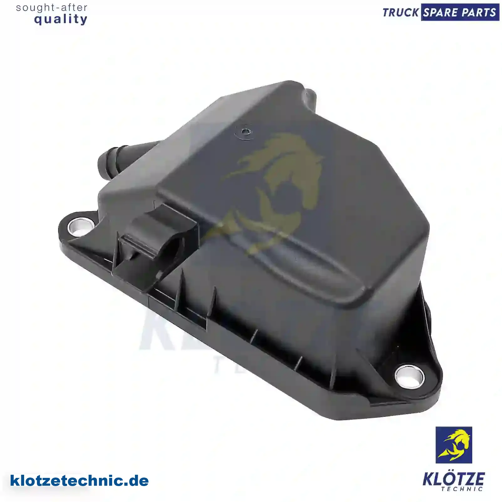 Oil separator, 2720160134 || Klötze Technic Spare Part | Engine, Accelerator Pedal, Camshaft, Connecting Rod, Crankcase, Crankshaft, Cylinder Head, Engine Suspension Mountings, Exhaust Manifold, Exhaust Gas Recirculation, Filter Kits, Flywheel Housing, General Overhaul Kits, Engine, Intake Manifold, Oil Cleaner, Oil Cooler, Oil Filter, Oil Pump, Oil Sump, Piston & Liner, Sensor & Switch, Timing Case, Turbocharger, Cooling System, Belt Tensioner, Coolant Filter, Coolant Pipe, Corrosion Prevention Agent, Drive, Expansion Tank, Fan, Intercooler, Monitors & Gauges, Radiator, Thermostat, V-Belt / Timing belt, Water Pump, Fuel System, Electronical Injector Unit, Feed Pump, Fuel Filter, cpl., Fuel Gauge Sender,  Fuel Line, Fuel Pump, Fuel Tank, Injection Line Kit, Injection Pump, Exhaust System, Clutch & Pedal, Gearbox, Propeller Shaft, Axles, Brake System, Hubs & Wheels, Suspension, Leaf Spring, Universal Parts / Accessories, Steering, Electrical System, Cabin