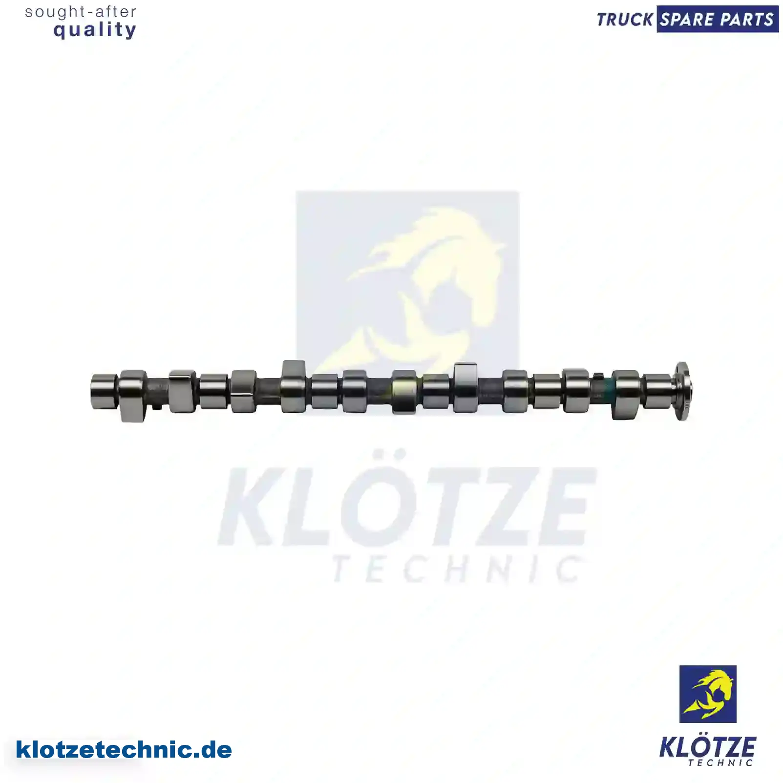 Camshaft, 6020501301 || Klötze Technic Spare Part | Engine, Accelerator Pedal, Camshaft, Connecting Rod, Crankcase, Crankshaft, Cylinder Head, Engine Suspension Mountings, Exhaust Manifold, Exhaust Gas Recirculation, Filter Kits, Flywheel Housing, General Overhaul Kits, Engine, Intake Manifold, Oil Cleaner, Oil Cooler, Oil Filter, Oil Pump, Oil Sump, Piston & Liner, Sensor & Switch, Timing Case, Turbocharger, Cooling System, Belt Tensioner, Coolant Filter, Coolant Pipe, Corrosion Prevention Agent, Drive, Expansion Tank, Fan, Intercooler, Monitors & Gauges, Radiator, Thermostat, V-Belt / Timing belt, Water Pump, Fuel System, Electronical Injector Unit, Feed Pump, Fuel Filter, cpl., Fuel Gauge Sender,  Fuel Line, Fuel Pump, Fuel Tank, Injection Line Kit, Injection Pump, Exhaust System, Clutch & Pedal, Gearbox, Propeller Shaft, Axles, Brake System, Hubs & Wheels, Suspension, Leaf Spring, Universal Parts / Accessories, Steering, Electrical System, Cabin