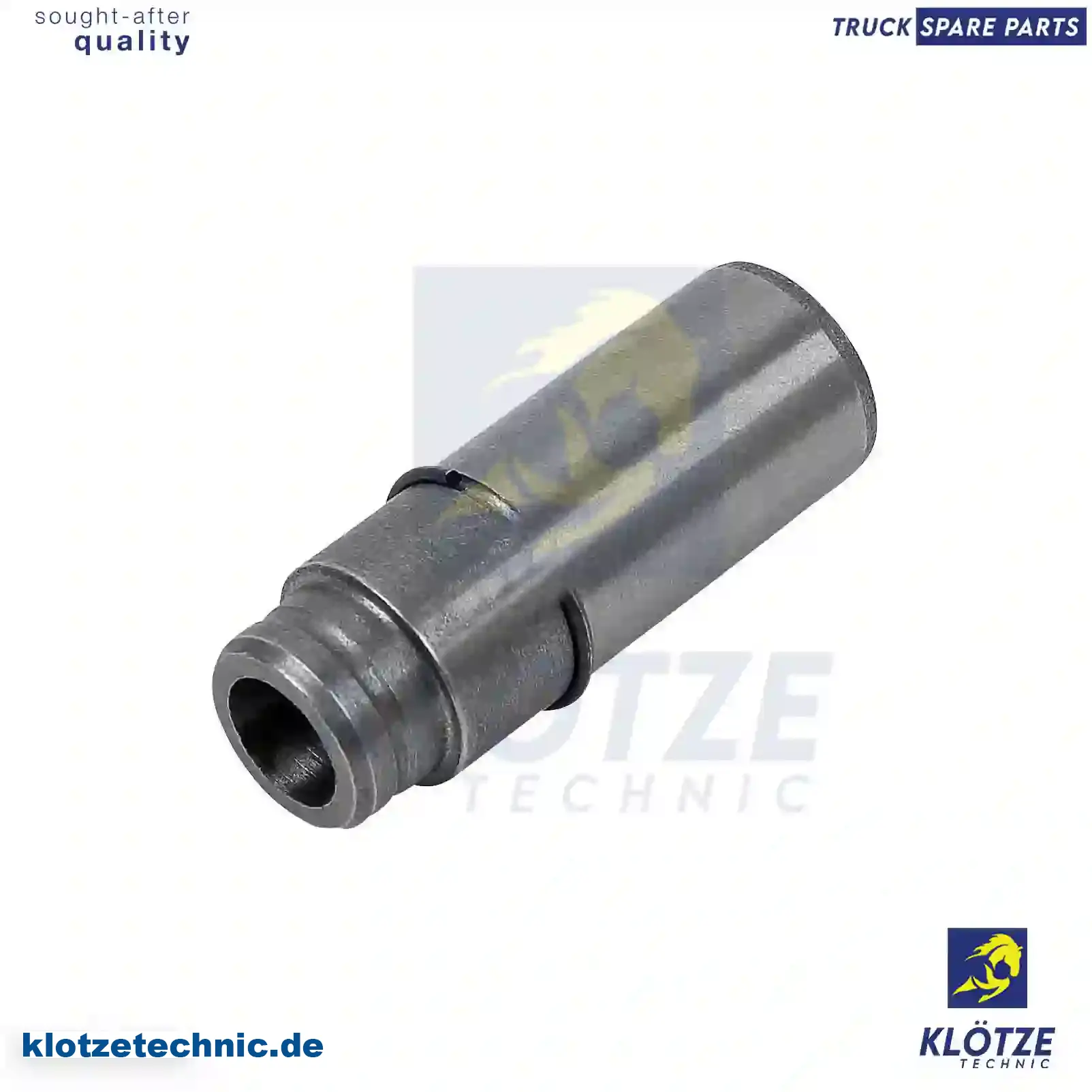 Valve guide, intake, 6010500724, , , , || Klötze Technic Spare Part | Engine, Accelerator Pedal, Camshaft, Connecting Rod, Crankcase, Crankshaft, Cylinder Head, Engine Suspension Mountings, Exhaust Manifold, Exhaust Gas Recirculation, Filter Kits, Flywheel Housing, General Overhaul Kits, Engine, Intake Manifold, Oil Cleaner, Oil Cooler, Oil Filter, Oil Pump, Oil Sump, Piston & Liner, Sensor & Switch, Timing Case, Turbocharger, Cooling System, Belt Tensioner, Coolant Filter, Coolant Pipe, Corrosion Prevention Agent, Drive, Expansion Tank, Fan, Intercooler, Monitors & Gauges, Radiator, Thermostat, V-Belt / Timing belt, Water Pump, Fuel System, Electronical Injector Unit, Feed Pump, Fuel Filter, cpl., Fuel Gauge Sender,  Fuel Line, Fuel Pump, Fuel Tank, Injection Line Kit, Injection Pump, Exhaust System, Clutch & Pedal, Gearbox, Propeller Shaft, Axles, Brake System, Hubs & Wheels, Suspension, Leaf Spring, Universal Parts / Accessories, Steering, Electrical System, Cabin