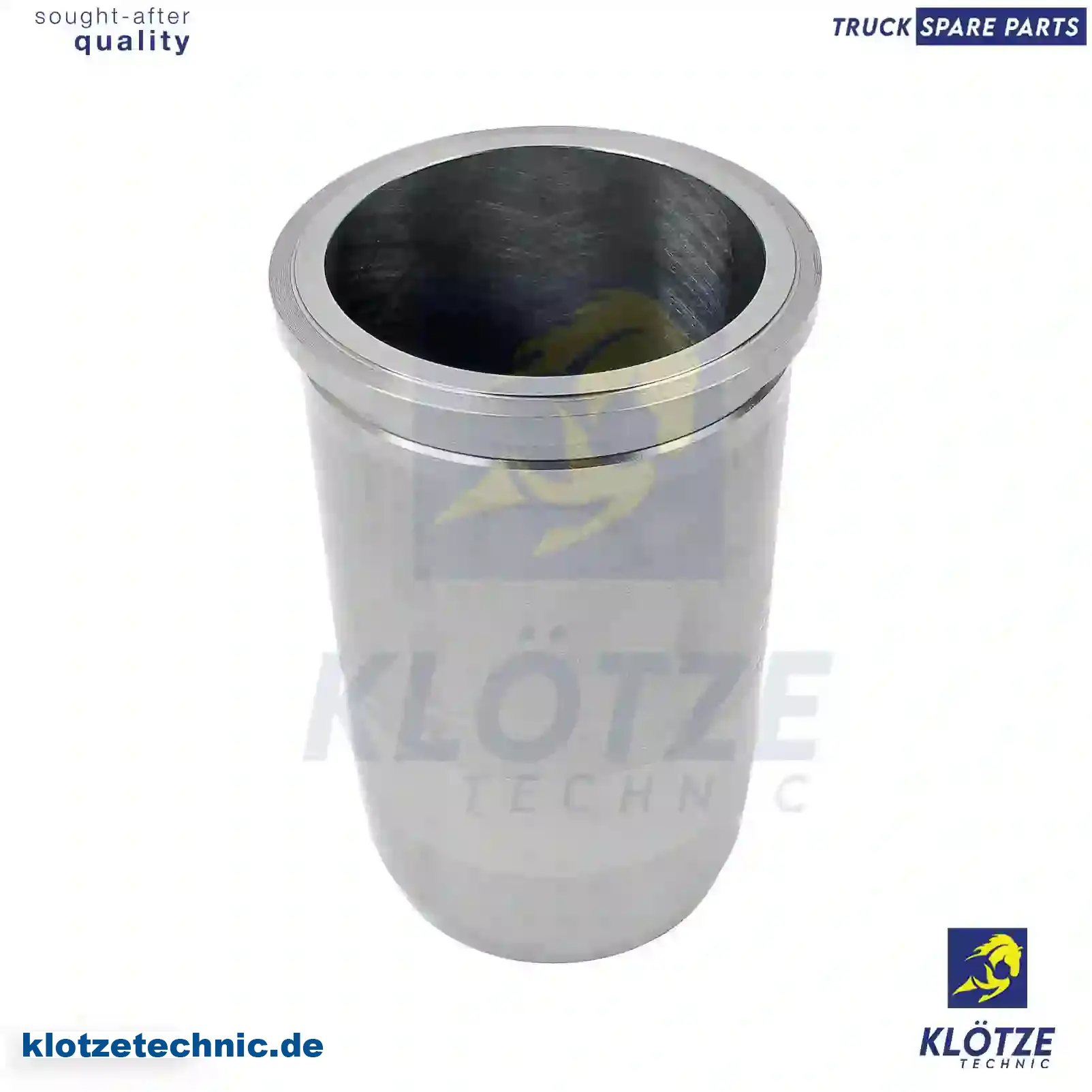 Cylinder liner, ] || Klötze Technic Spare Part | Engine, Accelerator Pedal, Camshaft, Connecting Rod, Crankcase, Crankshaft, Cylinder Head, Engine Suspension Mountings, Exhaust Manifold, Exhaust Gas Recirculation, Filter Kits, Flywheel Housing, General Overhaul Kits, Engine, Intake Manifold, Oil Cleaner, Oil Cooler, Oil Filter, Oil Pump, Oil Sump, Piston & Liner, Sensor & Switch, Timing Case, Turbocharger, Cooling System, Belt Tensioner, Coolant Filter, Coolant Pipe, Corrosion Prevention Agent, Drive, Expansion Tank, Fan, Intercooler, Monitors & Gauges, Radiator, Thermostat, V-Belt / Timing belt, Water Pump, Fuel System, Electronical Injector Unit, Feed Pump, Fuel Filter, cpl., Fuel Gauge Sender,  Fuel Line, Fuel Pump, Fuel Tank, Injection Line Kit, Injection Pump, Exhaust System, Clutch & Pedal, Gearbox, Propeller Shaft, Axles, Brake System, Hubs & Wheels, Suspension, Leaf Spring, Universal Parts / Accessories, Steering, Electrical System, Cabin