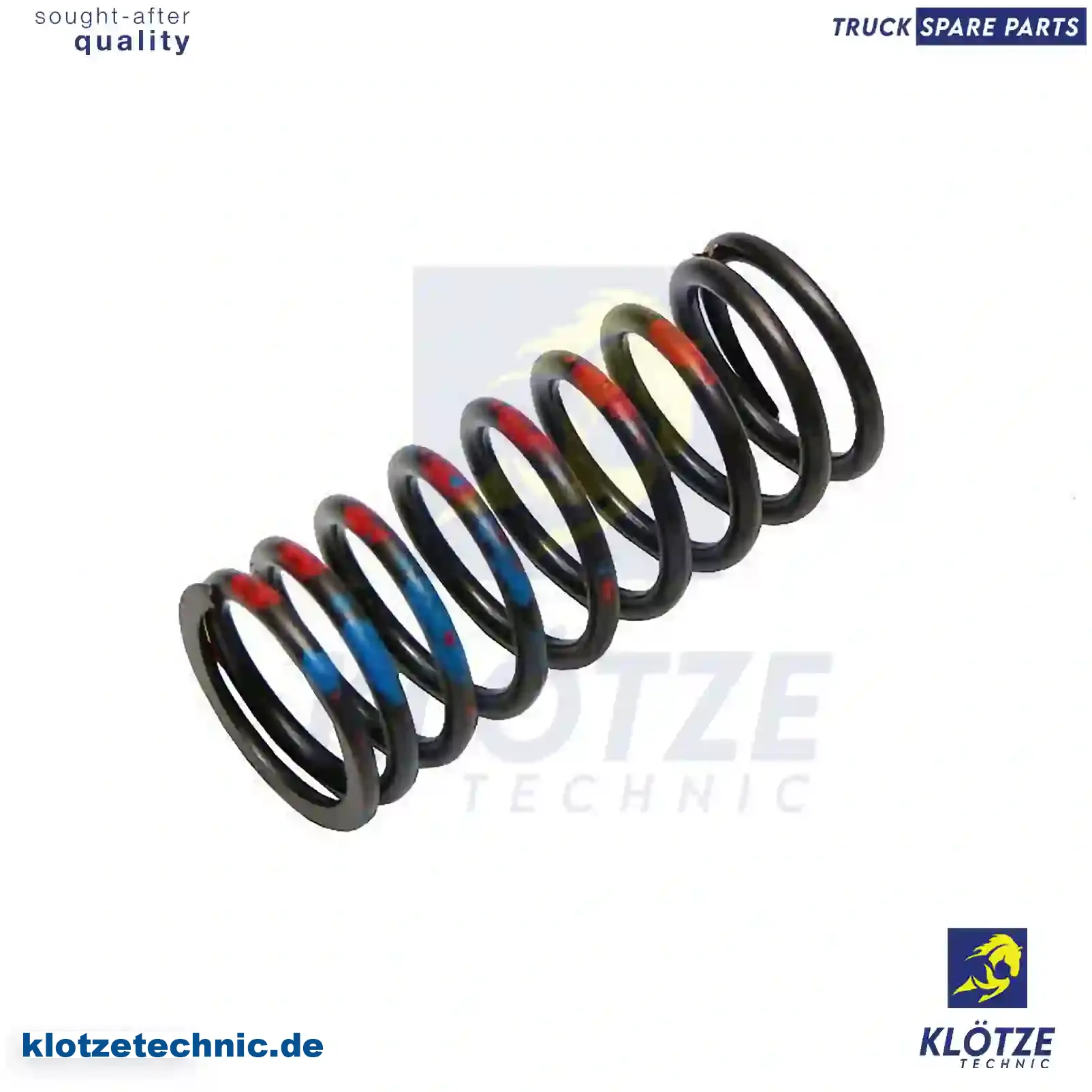 Valve spring, inner, 4030531022, 4030531120, 4030581022, ZG40321-0008 || Klötze Technic Spare Part | Engine, Accelerator Pedal, Camshaft, Connecting Rod, Crankcase, Crankshaft, Cylinder Head, Engine Suspension Mountings, Exhaust Manifold, Exhaust Gas Recirculation, Filter Kits, Flywheel Housing, General Overhaul Kits, Engine, Intake Manifold, Oil Cleaner, Oil Cooler, Oil Filter, Oil Pump, Oil Sump, Piston & Liner, Sensor & Switch, Timing Case, Turbocharger, Cooling System, Belt Tensioner, Coolant Filter, Coolant Pipe, Corrosion Prevention Agent, Drive, Expansion Tank, Fan, Intercooler, Monitors & Gauges, Radiator, Thermostat, V-Belt / Timing belt, Water Pump, Fuel System, Electronical Injector Unit, Feed Pump, Fuel Filter, cpl., Fuel Gauge Sender,  Fuel Line, Fuel Pump, Fuel Tank, Injection Line Kit, Injection Pump, Exhaust System, Clutch & Pedal, Gearbox, Propeller Shaft, Axles, Brake System, Hubs & Wheels, Suspension, Leaf Spring, Universal Parts / Accessories, Steering, Electrical System, Cabin