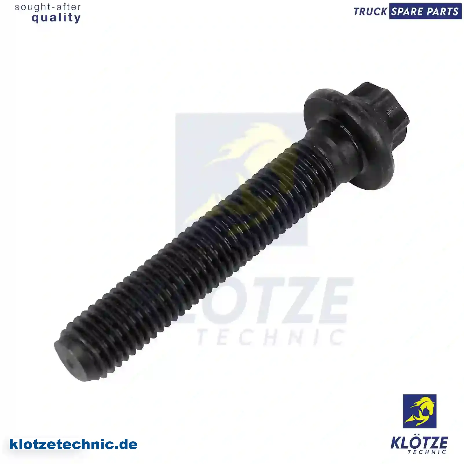 Connecting rod screw, 51904900017, 51904900028, || Klötze Technic Spare Part | Engine, Accelerator Pedal, Camshaft, Connecting Rod, Crankcase, Crankshaft, Cylinder Head, Engine Suspension Mountings, Exhaust Manifold, Exhaust Gas Recirculation, Filter Kits, Flywheel Housing, General Overhaul Kits, Engine, Intake Manifold, Oil Cleaner, Oil Cooler, Oil Filter, Oil Pump, Oil Sump, Piston & Liner, Sensor & Switch, Timing Case, Turbocharger, Cooling System, Belt Tensioner, Coolant Filter, Coolant Pipe, Corrosion Prevention Agent, Drive, Expansion Tank, Fan, Intercooler, Monitors & Gauges, Radiator, Thermostat, V-Belt / Timing belt, Water Pump, Fuel System, Electronical Injector Unit, Feed Pump, Fuel Filter, cpl., Fuel Gauge Sender,  Fuel Line, Fuel Pump, Fuel Tank, Injection Line Kit, Injection Pump, Exhaust System, Clutch & Pedal, Gearbox, Propeller Shaft, Axles, Brake System, Hubs & Wheels, Suspension, Leaf Spring, Universal Parts / Accessories, Steering, Electrical System, Cabin