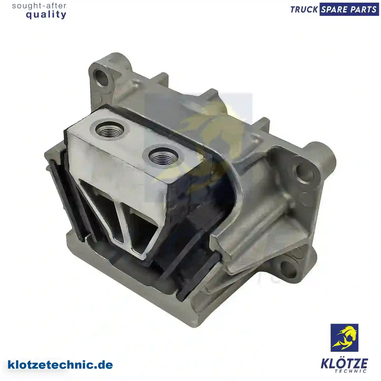 Engine mounting, 9412411513, 9412414513, 9412415513, 9412417513, || Klötze Technic Spare Part | Engine, Accelerator Pedal, Camshaft, Connecting Rod, Crankcase, Crankshaft, Cylinder Head, Engine Suspension Mountings, Exhaust Manifold, Exhaust Gas Recirculation, Filter Kits, Flywheel Housing, General Overhaul Kits, Engine, Intake Manifold, Oil Cleaner, Oil Cooler, Oil Filter, Oil Pump, Oil Sump, Piston & Liner, Sensor & Switch, Timing Case, Turbocharger, Cooling System, Belt Tensioner, Coolant Filter, Coolant Pipe, Corrosion Prevention Agent, Drive, Expansion Tank, Fan, Intercooler, Monitors & Gauges, Radiator, Thermostat, V-Belt / Timing belt, Water Pump, Fuel System, Electronical Injector Unit, Feed Pump, Fuel Filter, cpl., Fuel Gauge Sender,  Fuel Line, Fuel Pump, Fuel Tank, Injection Line Kit, Injection Pump, Exhaust System, Clutch & Pedal, Gearbox, Propeller Shaft, Axles, Brake System, Hubs & Wheels, Suspension, Leaf Spring, Universal Parts / Accessories, Steering, Electrical System, Cabin