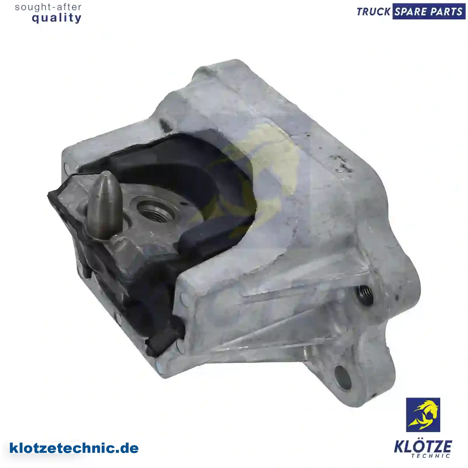 Engine mounting, front, 9672410113 || Klötze Technic Spare Part | Engine, Accelerator Pedal, Camshaft, Connecting Rod, Crankcase, Crankshaft, Cylinder Head, Engine Suspension Mountings, Exhaust Manifold, Exhaust Gas Recirculation, Filter Kits, Flywheel Housing, General Overhaul Kits, Engine, Intake Manifold, Oil Cleaner, Oil Cooler, Oil Filter, Oil Pump, Oil Sump, Piston & Liner, Sensor & Switch, Timing Case, Turbocharger, Cooling System, Belt Tensioner, Coolant Filter, Coolant Pipe, Corrosion Prevention Agent, Drive, Expansion Tank, Fan, Intercooler, Monitors & Gauges, Radiator, Thermostat, V-Belt / Timing belt, Water Pump, Fuel System, Electronical Injector Unit, Feed Pump, Fuel Filter, cpl., Fuel Gauge Sender,  Fuel Line, Fuel Pump, Fuel Tank, Injection Line Kit, Injection Pump, Exhaust System, Clutch & Pedal, Gearbox, Propeller Shaft, Axles, Brake System, Hubs & Wheels, Suspension, Leaf Spring, Universal Parts / Accessories, Steering, Electrical System, Cabin