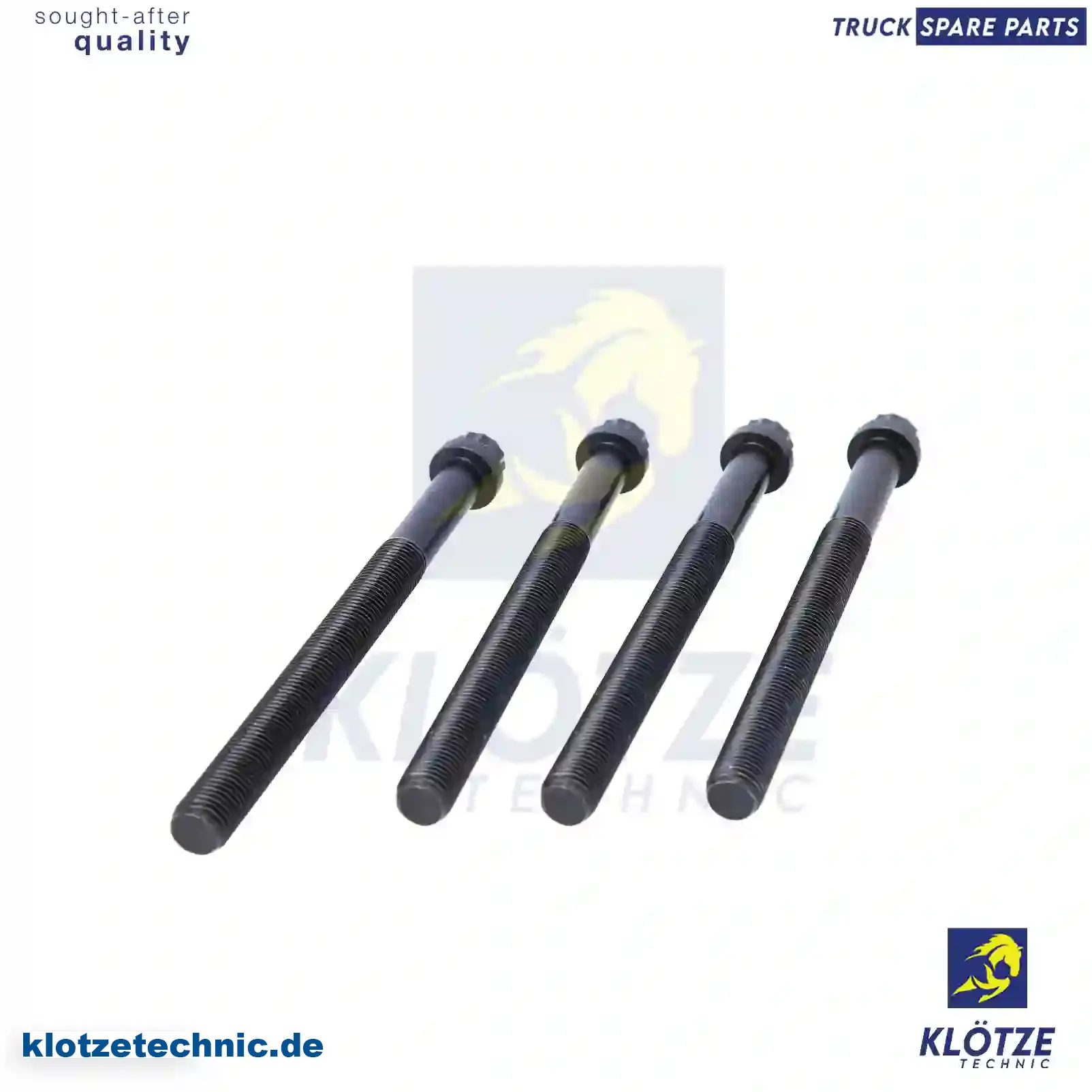 Cylinder head screw kit, 5419900001, 5419900501, 5419900501S1 || Klötze Technic Spare Part | Engine, Accelerator Pedal, Camshaft, Connecting Rod, Crankcase, Crankshaft, Cylinder Head, Engine Suspension Mountings, Exhaust Manifold, Exhaust Gas Recirculation, Filter Kits, Flywheel Housing, General Overhaul Kits, Engine, Intake Manifold, Oil Cleaner, Oil Cooler, Oil Filter, Oil Pump, Oil Sump, Piston & Liner, Sensor & Switch, Timing Case, Turbocharger, Cooling System, Belt Tensioner, Coolant Filter, Coolant Pipe, Corrosion Prevention Agent, Drive, Expansion Tank, Fan, Intercooler, Monitors & Gauges, Radiator, Thermostat, V-Belt / Timing belt, Water Pump, Fuel System, Electronical Injector Unit, Feed Pump, Fuel Filter, cpl., Fuel Gauge Sender,  Fuel Line, Fuel Pump, Fuel Tank, Injection Line Kit, Injection Pump, Exhaust System, Clutch & Pedal, Gearbox, Propeller Shaft, Axles, Brake System, Hubs & Wheels, Suspension, Leaf Spring, Universal Parts / Accessories, Steering, Electrical System, Cabin