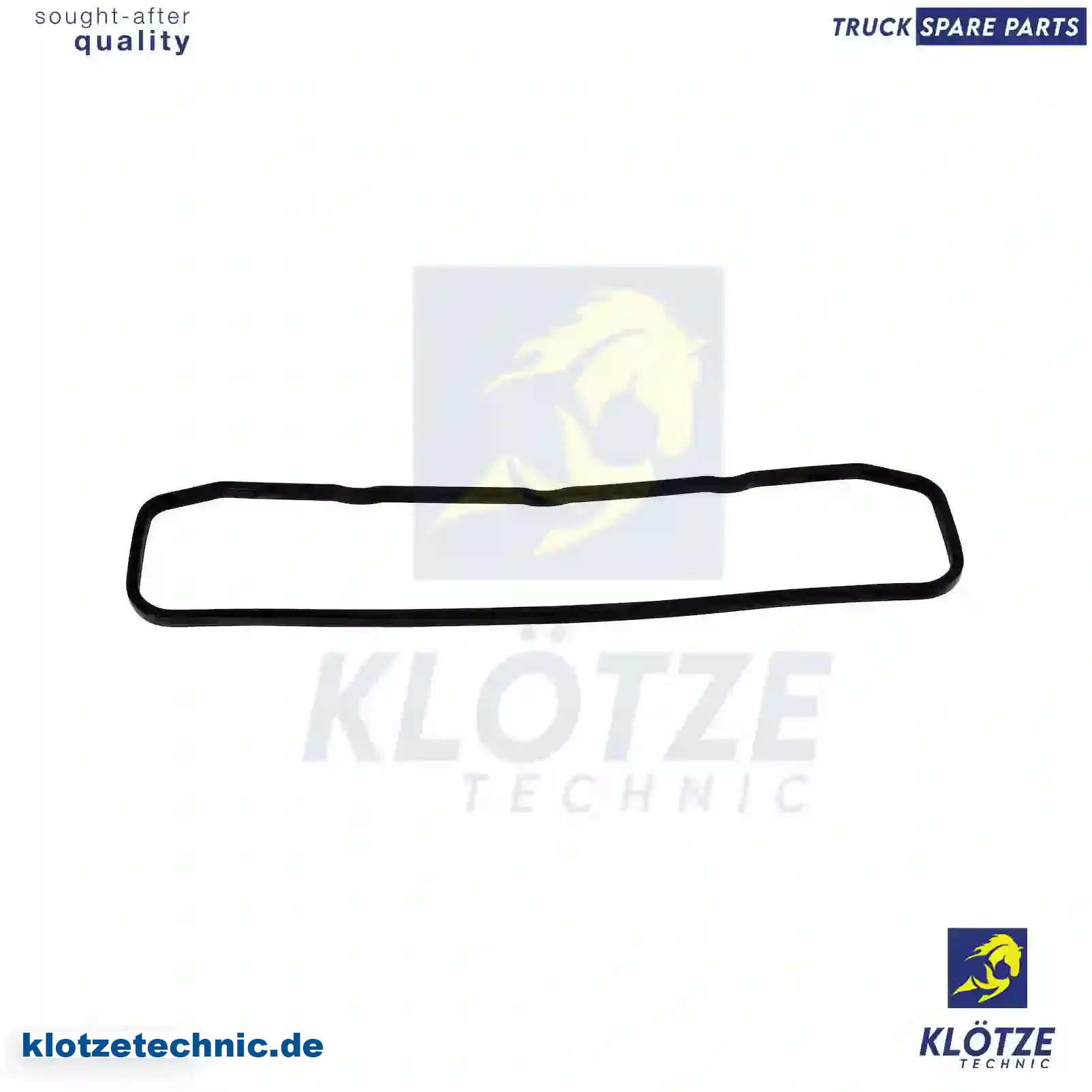 Valve cover gasket, 5010622085 || Klötze Technic Spare Part | Engine, Accelerator Pedal, Camshaft, Connecting Rod, Crankcase, Crankshaft, Cylinder Head, Engine Suspension Mountings, Exhaust Manifold, Exhaust Gas Recirculation, Filter Kits, Flywheel Housing, General Overhaul Kits, Engine, Intake Manifold, Oil Cleaner, Oil Cooler, Oil Filter, Oil Pump, Oil Sump, Piston & Liner, Sensor & Switch, Timing Case, Turbocharger, Cooling System, Belt Tensioner, Coolant Filter, Coolant Pipe, Corrosion Prevention Agent, Drive, Expansion Tank, Fan, Intercooler, Monitors & Gauges, Radiator, Thermostat, V-Belt / Timing belt, Water Pump, Fuel System, Electronical Injector Unit, Feed Pump, Fuel Filter, cpl., Fuel Gauge Sender,  Fuel Line, Fuel Pump, Fuel Tank, Injection Line Kit, Injection Pump, Exhaust System, Clutch & Pedal, Gearbox, Propeller Shaft, Axles, Brake System, Hubs & Wheels, Suspension, Leaf Spring, Universal Parts / Accessories, Steering, Electrical System, Cabin