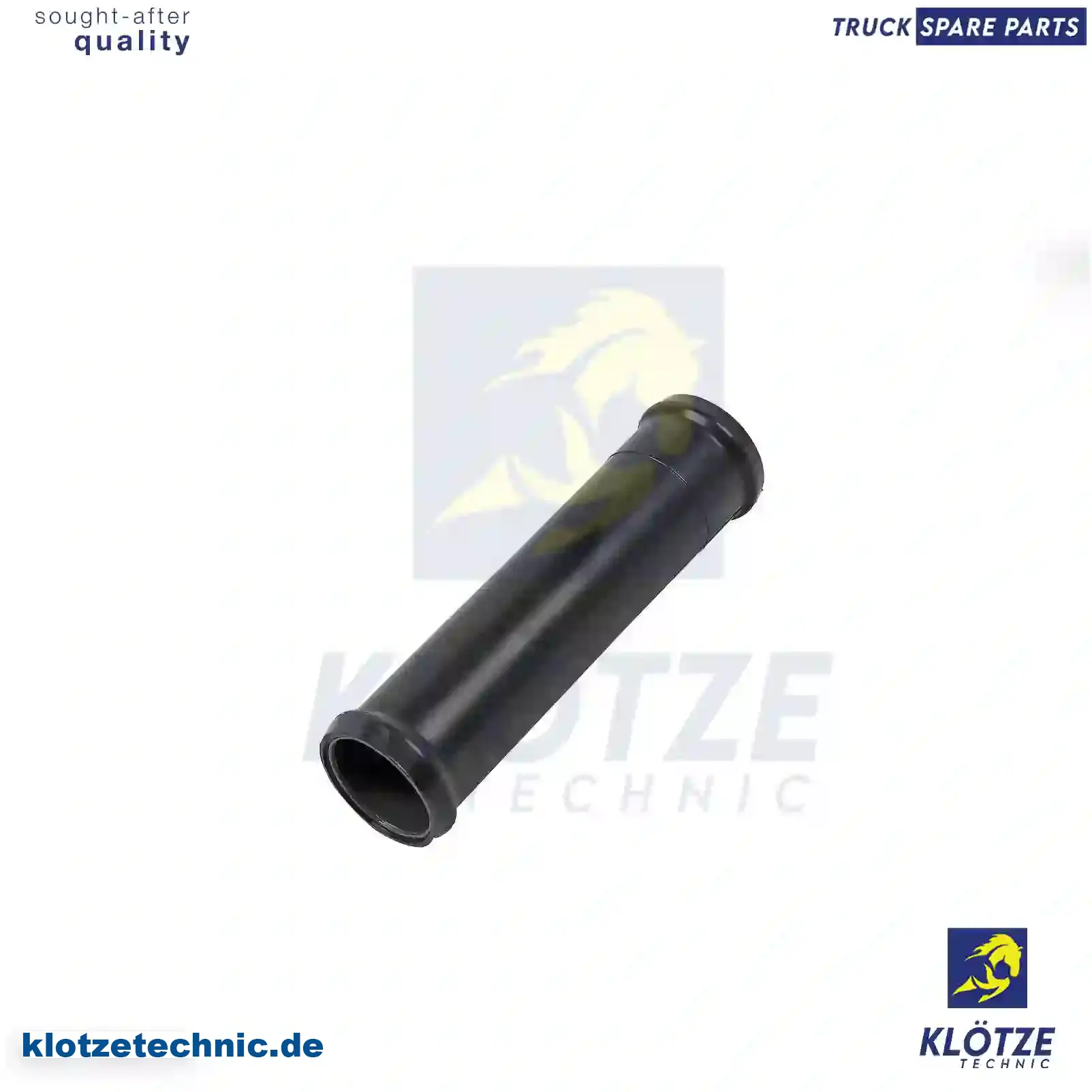 Extension tube, 51981820104 || Klötze Technic Spare Part | Engine, Accelerator Pedal, Camshaft, Connecting Rod, Crankcase, Crankshaft, Cylinder Head, Engine Suspension Mountings, Exhaust Manifold, Exhaust Gas Recirculation, Filter Kits, Flywheel Housing, General Overhaul Kits, Engine, Intake Manifold, Oil Cleaner, Oil Cooler, Oil Filter, Oil Pump, Oil Sump, Piston & Liner, Sensor & Switch, Timing Case, Turbocharger, Cooling System, Belt Tensioner, Coolant Filter, Coolant Pipe, Corrosion Prevention Agent, Drive, Expansion Tank, Fan, Intercooler, Monitors & Gauges, Radiator, Thermostat, V-Belt / Timing belt, Water Pump, Fuel System, Electronical Injector Unit, Feed Pump, Fuel Filter, cpl., Fuel Gauge Sender,  Fuel Line, Fuel Pump, Fuel Tank, Injection Line Kit, Injection Pump, Exhaust System, Clutch & Pedal, Gearbox, Propeller Shaft, Axles, Brake System, Hubs & Wheels, Suspension, Leaf Spring, Universal Parts / Accessories, Steering, Electrical System, Cabin