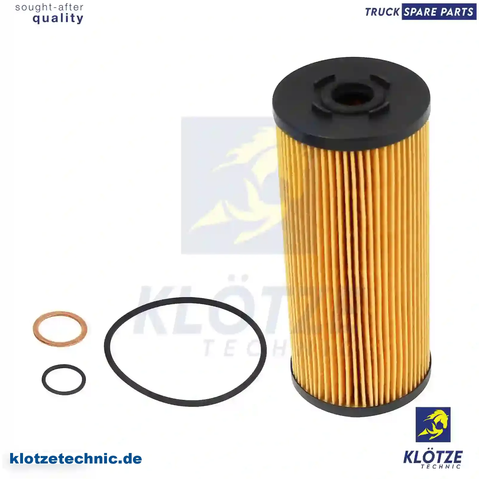 Oil filter insert, 65055045020, 51055040094, 82055046094, 3661800709, 3661801009, 3661801309, 3661840825, 3661840925, 3661841025, ZG01748-0008 || Klötze Technic Spare Part | Engine, Accelerator Pedal, Camshaft, Connecting Rod, Crankcase, Crankshaft, Cylinder Head, Engine Suspension Mountings, Exhaust Manifold, Exhaust Gas Recirculation, Filter Kits, Flywheel Housing, General Overhaul Kits, Engine, Intake Manifold, Oil Cleaner, Oil Cooler, Oil Filter, Oil Pump, Oil Sump, Piston & Liner, Sensor & Switch, Timing Case, Turbocharger, Cooling System, Belt Tensioner, Coolant Filter, Coolant Pipe, Corrosion Prevention Agent, Drive, Expansion Tank, Fan, Intercooler, Monitors & Gauges, Radiator, Thermostat, V-Belt / Timing belt, Water Pump, Fuel System, Electronical Injector Unit, Feed Pump, Fuel Filter, cpl., Fuel Gauge Sender,  Fuel Line, Fuel Pump, Fuel Tank, Injection Line Kit, Injection Pump, Exhaust System, Clutch & Pedal, Gearbox, Propeller Shaft, Axles, Brake System, Hubs & Wheels, Suspension, Leaf Spring, Universal Parts / Accessories, Steering, Electrical System, Cabin