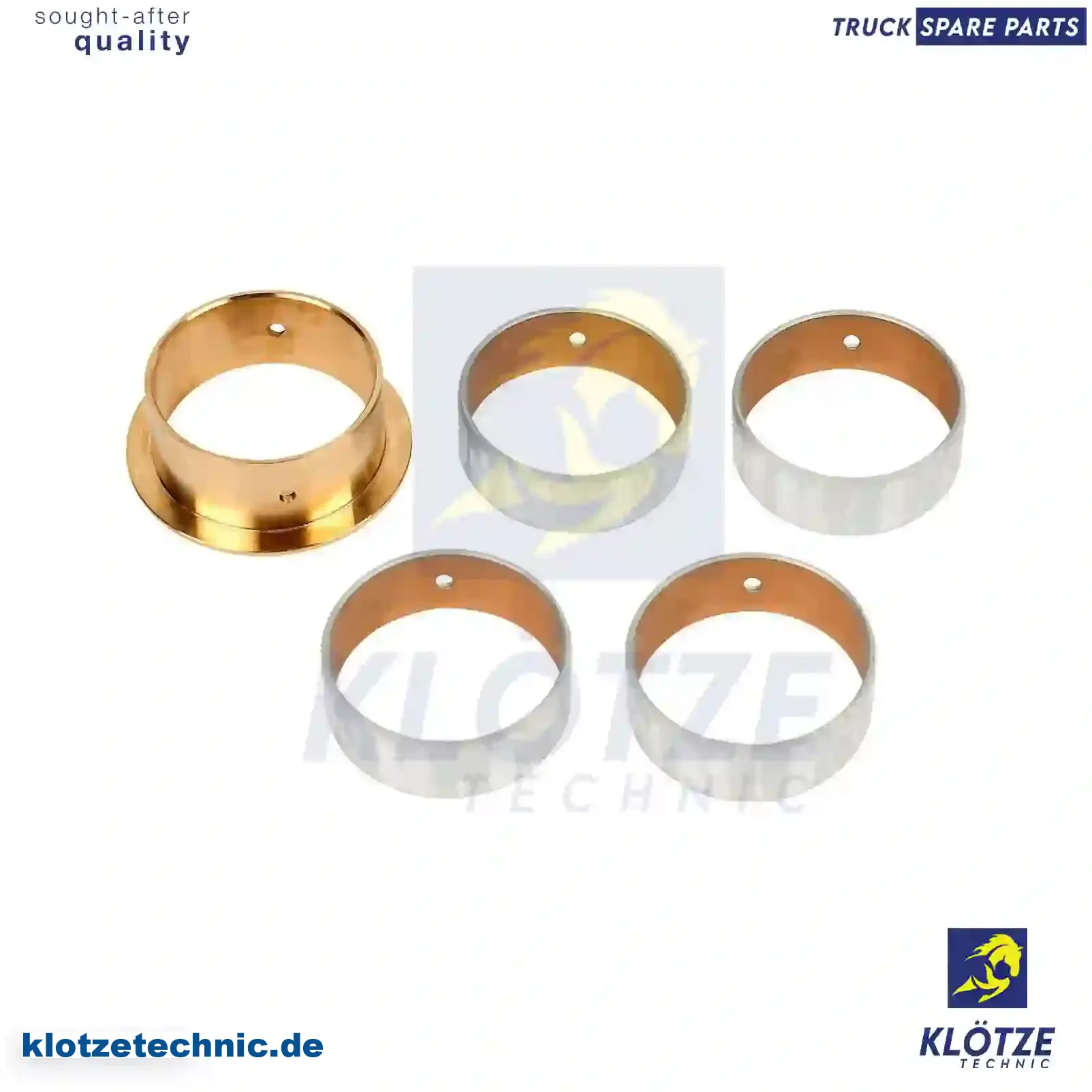 Camshaft bearing kit, 4030510910S1, 4030512410S1 || Klötze Technic Spare Part | Engine, Accelerator Pedal, Camshaft, Connecting Rod, Crankcase, Crankshaft, Cylinder Head, Engine Suspension Mountings, Exhaust Manifold, Exhaust Gas Recirculation, Filter Kits, Flywheel Housing, General Overhaul Kits, Engine, Intake Manifold, Oil Cleaner, Oil Cooler, Oil Filter, Oil Pump, Oil Sump, Piston & Liner, Sensor & Switch, Timing Case, Turbocharger, Cooling System, Belt Tensioner, Coolant Filter, Coolant Pipe, Corrosion Prevention Agent, Drive, Expansion Tank, Fan, Intercooler, Monitors & Gauges, Radiator, Thermostat, V-Belt / Timing belt, Water Pump, Fuel System, Electronical Injector Unit, Feed Pump, Fuel Filter, cpl., Fuel Gauge Sender,  Fuel Line, Fuel Pump, Fuel Tank, Injection Line Kit, Injection Pump, Exhaust System, Clutch & Pedal, Gearbox, Propeller Shaft, Axles, Brake System, Hubs & Wheels, Suspension, Leaf Spring, Universal Parts / Accessories, Steering, Electrical System, Cabin