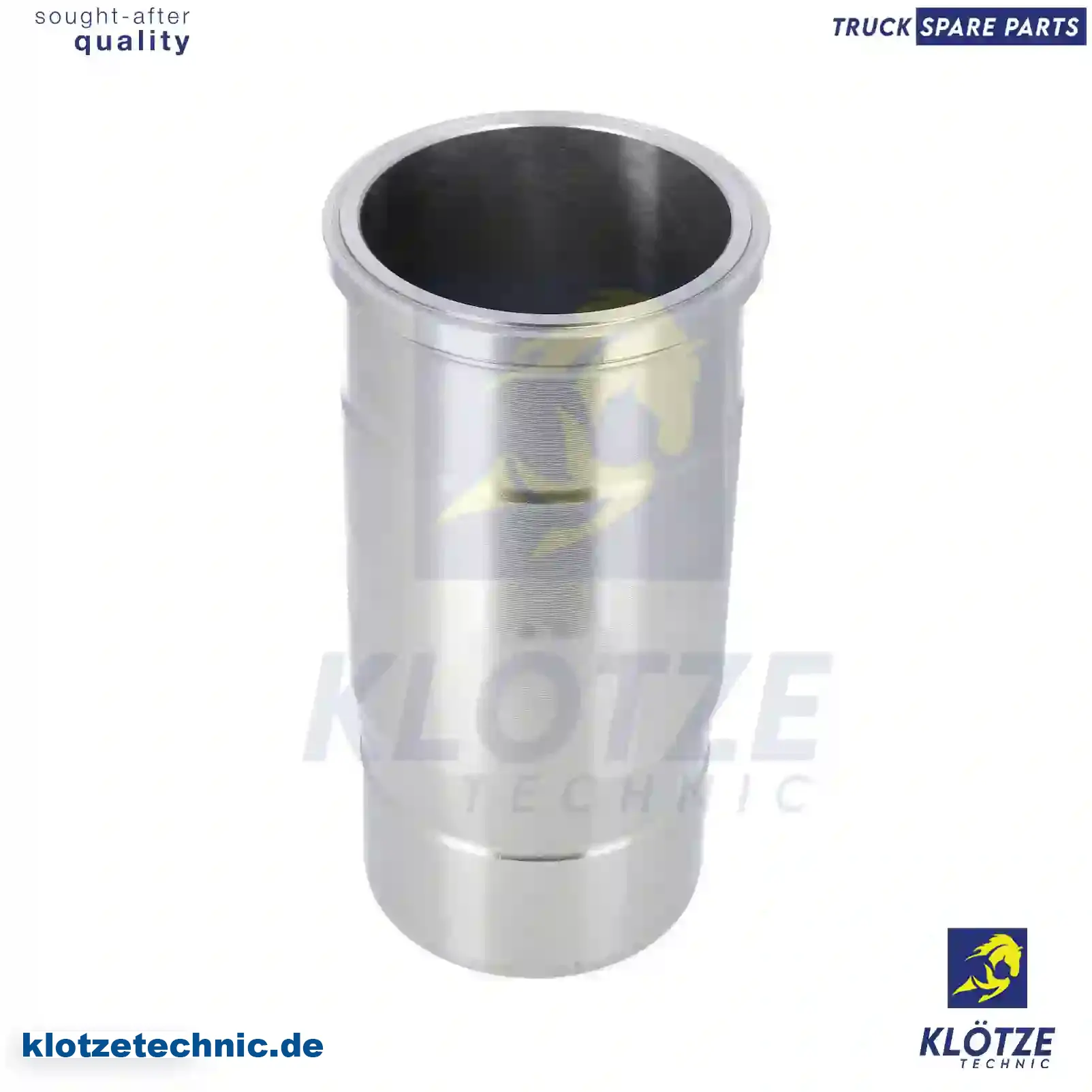 Cylinder liner, without seal rings, 20483013, , , || Klötze Technic Spare Part | Engine, Accelerator Pedal, Camshaft, Connecting Rod, Crankcase, Crankshaft, Cylinder Head, Engine Suspension Mountings, Exhaust Manifold, Exhaust Gas Recirculation, Filter Kits, Flywheel Housing, General Overhaul Kits, Engine, Intake Manifold, Oil Cleaner, Oil Cooler, Oil Filter, Oil Pump, Oil Sump, Piston & Liner, Sensor & Switch, Timing Case, Turbocharger, Cooling System, Belt Tensioner, Coolant Filter, Coolant Pipe, Corrosion Prevention Agent, Drive, Expansion Tank, Fan, Intercooler, Monitors & Gauges, Radiator, Thermostat, V-Belt / Timing belt, Water Pump, Fuel System, Electronical Injector Unit, Feed Pump, Fuel Filter, cpl., Fuel Gauge Sender,  Fuel Line, Fuel Pump, Fuel Tank, Injection Line Kit, Injection Pump, Exhaust System, Clutch & Pedal, Gearbox, Propeller Shaft, Axles, Brake System, Hubs & Wheels, Suspension, Leaf Spring, Universal Parts / Accessories, Steering, Electrical System, Cabin