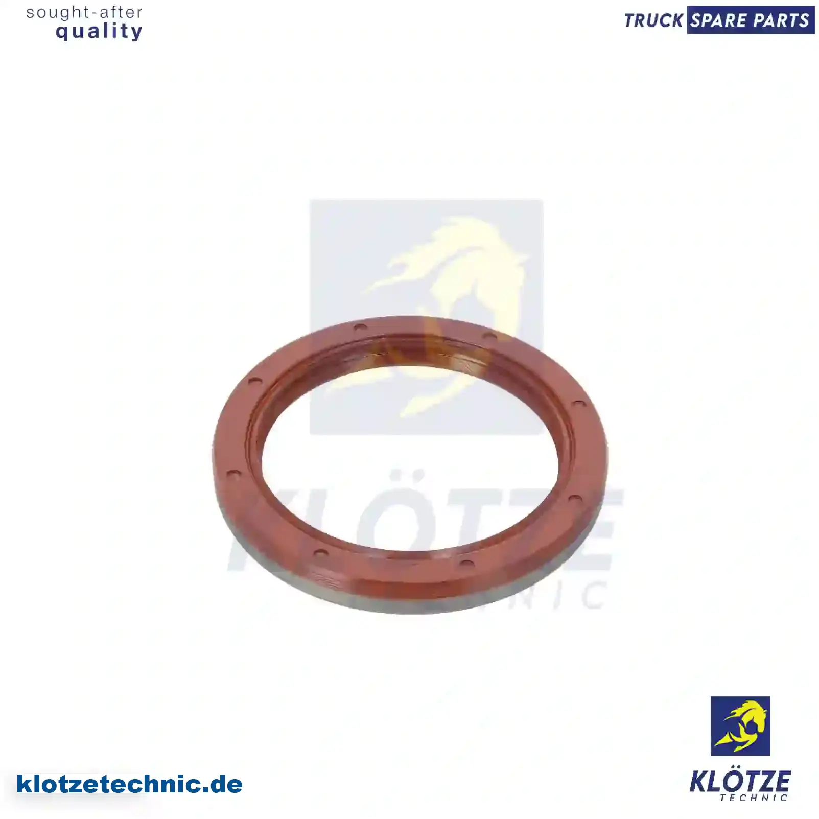 Oil seal, with plastic carrier ring, 98427996, 98454051, 98454053, 98427996, 98454051, 98454053, ZG02826-0008 || Klötze Technic Spare Part | Engine, Accelerator Pedal, Camshaft, Connecting Rod, Crankcase, Crankshaft, Cylinder Head, Engine Suspension Mountings, Exhaust Manifold, Exhaust Gas Recirculation, Filter Kits, Flywheel Housing, General Overhaul Kits, Engine, Intake Manifold, Oil Cleaner, Oil Cooler, Oil Filter, Oil Pump, Oil Sump, Piston & Liner, Sensor & Switch, Timing Case, Turbocharger, Cooling System, Belt Tensioner, Coolant Filter, Coolant Pipe, Corrosion Prevention Agent, Drive, Expansion Tank, Fan, Intercooler, Monitors & Gauges, Radiator, Thermostat, V-Belt / Timing belt, Water Pump, Fuel System, Electronical Injector Unit, Feed Pump, Fuel Filter, cpl., Fuel Gauge Sender,  Fuel Line, Fuel Pump, Fuel Tank, Injection Line Kit, Injection Pump, Exhaust System, Clutch & Pedal, Gearbox, Propeller Shaft, Axles, Brake System, Hubs & Wheels, Suspension, Leaf Spring, Universal Parts / Accessories, Steering, Electrical System, Cabin