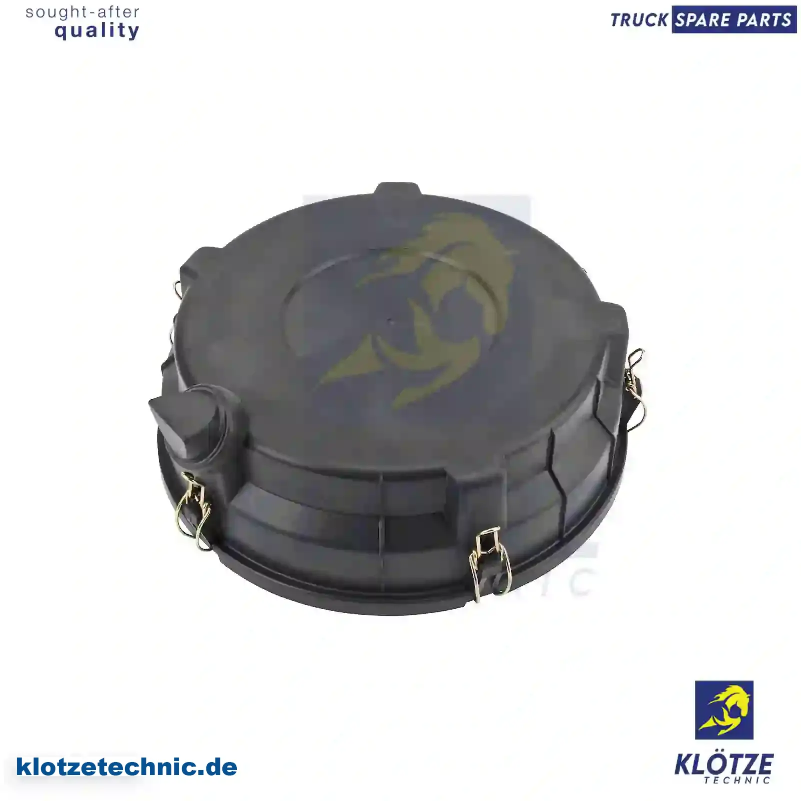 Air filter cover, 81083036051 || Klötze Technic Spare Part | Engine, Accelerator Pedal, Camshaft, Connecting Rod, Crankcase, Crankshaft, Cylinder Head, Engine Suspension Mountings, Exhaust Manifold, Exhaust Gas Recirculation, Filter Kits, Flywheel Housing, General Overhaul Kits, Engine, Intake Manifold, Oil Cleaner, Oil Cooler, Oil Filter, Oil Pump, Oil Sump, Piston & Liner, Sensor & Switch, Timing Case, Turbocharger, Cooling System, Belt Tensioner, Coolant Filter, Coolant Pipe, Corrosion Prevention Agent, Drive, Expansion Tank, Fan, Intercooler, Monitors & Gauges, Radiator, Thermostat, V-Belt / Timing belt, Water Pump, Fuel System, Electronical Injector Unit, Feed Pump, Fuel Filter, cpl., Fuel Gauge Sender,  Fuel Line, Fuel Pump, Fuel Tank, Injection Line Kit, Injection Pump, Exhaust System, Clutch & Pedal, Gearbox, Propeller Shaft, Axles, Brake System, Hubs & Wheels, Suspension, Leaf Spring, Universal Parts / Accessories, Steering, Electrical System, Cabin