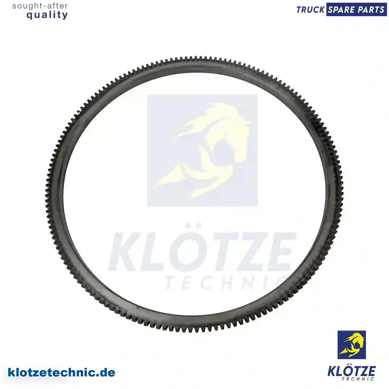 Ring gear, 1465410, 1487567, 1527914, 170069, 1891445, 527914, ZG30440-0008 || Klötze Technic Spare Part | Engine, Accelerator Pedal, Camshaft, Connecting Rod, Crankcase, Crankshaft, Cylinder Head, Engine Suspension Mountings, Exhaust Manifold, Exhaust Gas Recirculation, Filter Kits, Flywheel Housing, General Overhaul Kits, Engine, Intake Manifold, Oil Cleaner, Oil Cooler, Oil Filter, Oil Pump, Oil Sump, Piston & Liner, Sensor & Switch, Timing Case, Turbocharger, Cooling System, Belt Tensioner, Coolant Filter, Coolant Pipe, Corrosion Prevention Agent, Drive, Expansion Tank, Fan, Intercooler, Monitors & Gauges, Radiator, Thermostat, V-Belt / Timing belt, Water Pump, Fuel System, Electronical Injector Unit, Feed Pump, Fuel Filter, cpl., Fuel Gauge Sender,  Fuel Line, Fuel Pump, Fuel Tank, Injection Line Kit, Injection Pump, Exhaust System, Clutch & Pedal, Gearbox, Propeller Shaft, Axles, Brake System, Hubs & Wheels, Suspension, Leaf Spring, Universal Parts / Accessories, Steering, Electrical System, Cabin