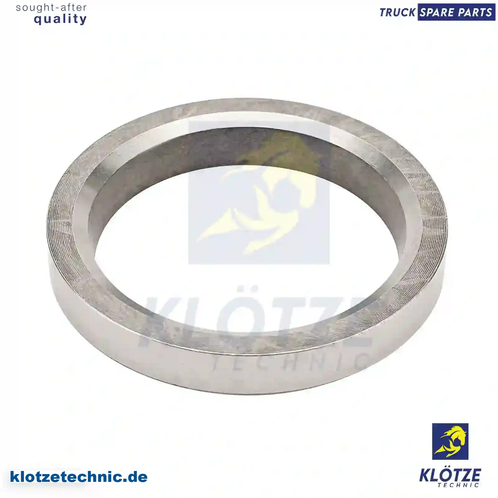 Valve seat ring, exhaust, 1283703 || Klötze Technic Spare Part | Engine, Accelerator Pedal, Camshaft, Connecting Rod, Crankcase, Crankshaft, Cylinder Head, Engine Suspension Mountings, Exhaust Manifold, Exhaust Gas Recirculation, Filter Kits, Flywheel Housing, General Overhaul Kits, Engine, Intake Manifold, Oil Cleaner, Oil Cooler, Oil Filter, Oil Pump, Oil Sump, Piston & Liner, Sensor & Switch, Timing Case, Turbocharger, Cooling System, Belt Tensioner, Coolant Filter, Coolant Pipe, Corrosion Prevention Agent, Drive, Expansion Tank, Fan, Intercooler, Monitors & Gauges, Radiator, Thermostat, V-Belt / Timing belt, Water Pump, Fuel System, Electronical Injector Unit, Feed Pump, Fuel Filter, cpl., Fuel Gauge Sender,  Fuel Line, Fuel Pump, Fuel Tank, Injection Line Kit, Injection Pump, Exhaust System, Clutch & Pedal, Gearbox, Propeller Shaft, Axles, Brake System, Hubs & Wheels, Suspension, Leaf Spring, Universal Parts / Accessories, Steering, Electrical System, Cabin