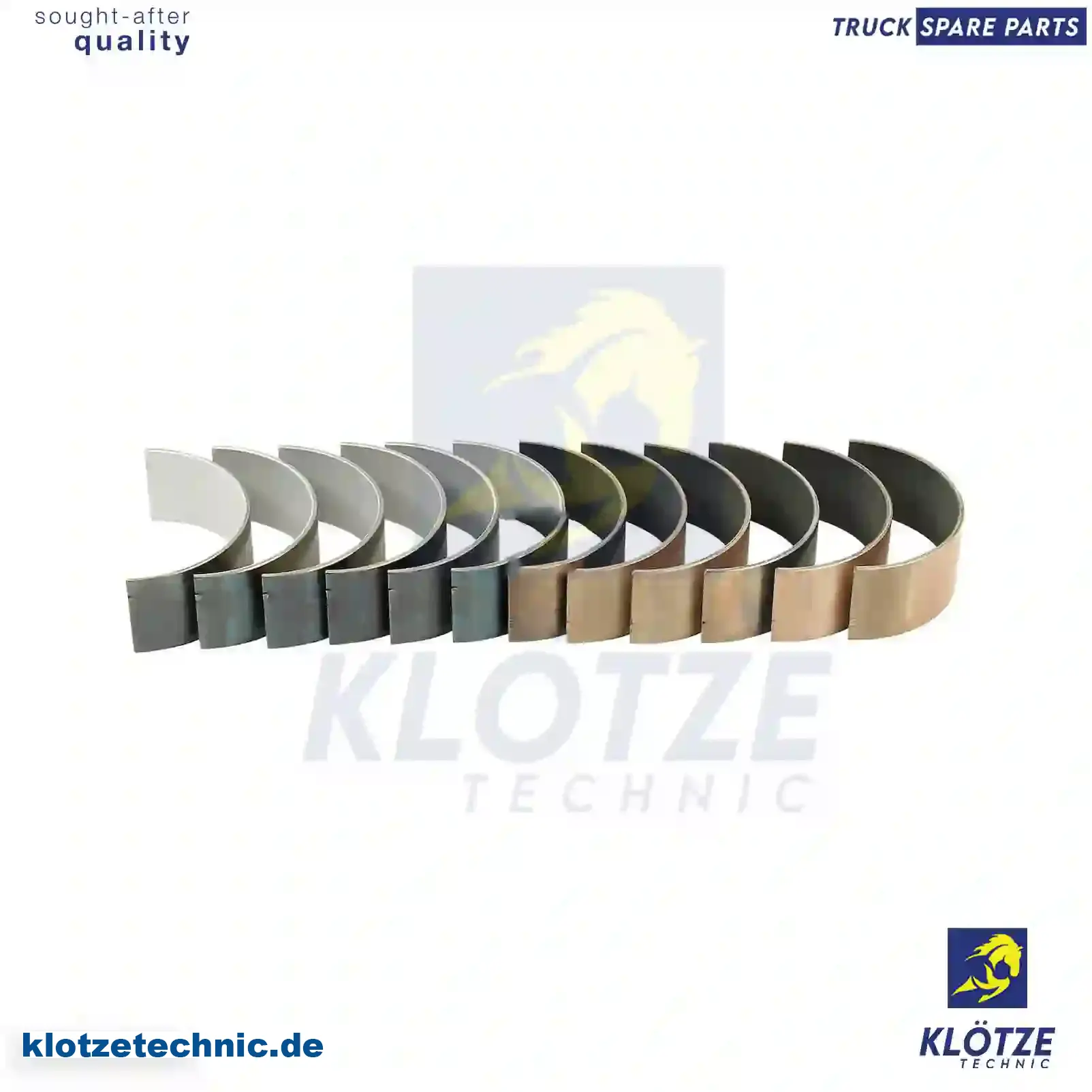 Con rod bearing kit, 1624847, 1624847S, 1655712, 1858819 || Klötze Technic Spare Part | Engine, Accelerator Pedal, Camshaft, Connecting Rod, Crankcase, Crankshaft, Cylinder Head, Engine Suspension Mountings, Exhaust Manifold, Exhaust Gas Recirculation, Filter Kits, Flywheel Housing, General Overhaul Kits, Engine, Intake Manifold, Oil Cleaner, Oil Cooler, Oil Filter, Oil Pump, Oil Sump, Piston & Liner, Sensor & Switch, Timing Case, Turbocharger, Cooling System, Belt Tensioner, Coolant Filter, Coolant Pipe, Corrosion Prevention Agent, Drive, Expansion Tank, Fan, Intercooler, Monitors & Gauges, Radiator, Thermostat, V-Belt / Timing belt, Water Pump, Fuel System, Electronical Injector Unit, Feed Pump, Fuel Filter, cpl., Fuel Gauge Sender,  Fuel Line, Fuel Pump, Fuel Tank, Injection Line Kit, Injection Pump, Exhaust System, Clutch & Pedal, Gearbox, Propeller Shaft, Axles, Brake System, Hubs & Wheels, Suspension, Leaf Spring, Universal Parts / Accessories, Steering, Electrical System, Cabin