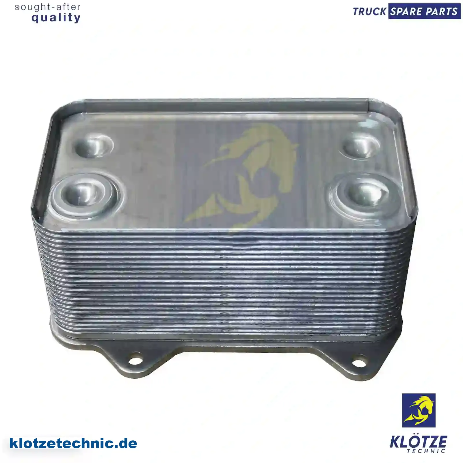 Oil cooler, 1387035, 1667565, ZG01676-0008 || Klötze Technic Spare Part | Engine, Accelerator Pedal, Camshaft, Connecting Rod, Crankcase, Crankshaft, Cylinder Head, Engine Suspension Mountings, Exhaust Manifold, Exhaust Gas Recirculation, Filter Kits, Flywheel Housing, General Overhaul Kits, Engine, Intake Manifold, Oil Cleaner, Oil Cooler, Oil Filter, Oil Pump, Oil Sump, Piston & Liner, Sensor & Switch, Timing Case, Turbocharger, Cooling System, Belt Tensioner, Coolant Filter, Coolant Pipe, Corrosion Prevention Agent, Drive, Expansion Tank, Fan, Intercooler, Monitors & Gauges, Radiator, Thermostat, V-Belt / Timing belt, Water Pump, Fuel System, Electronical Injector Unit, Feed Pump, Fuel Filter, cpl., Fuel Gauge Sender,  Fuel Line, Fuel Pump, Fuel Tank, Injection Line Kit, Injection Pump, Exhaust System, Clutch & Pedal, Gearbox, Propeller Shaft, Axles, Brake System, Hubs & Wheels, Suspension, Leaf Spring, Universal Parts / Accessories, Steering, Electrical System, Cabin