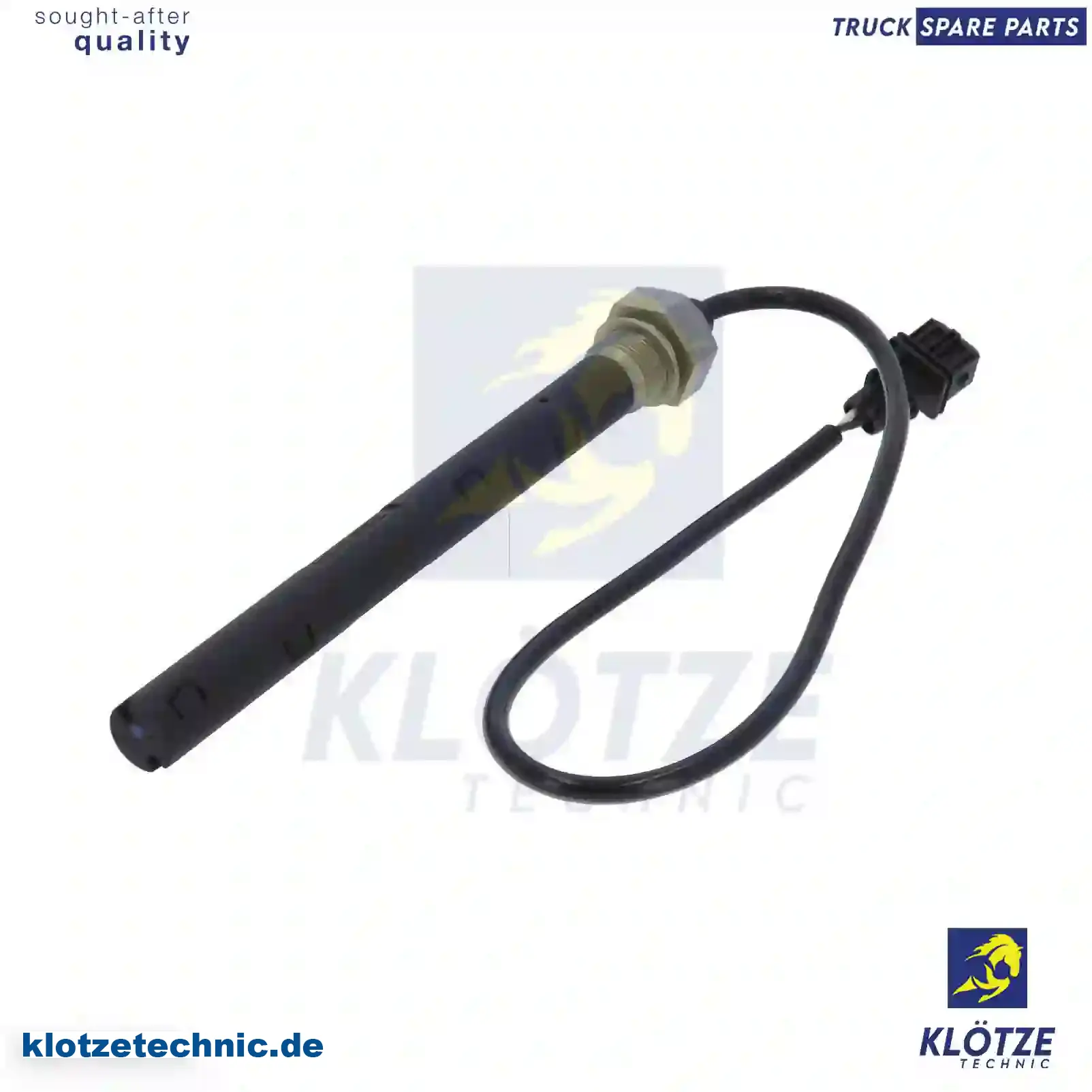 Oil level sensor, 1388000, ZG00788-0008, || Klötze Technic Spare Part | Engine, Accelerator Pedal, Camshaft, Connecting Rod, Crankcase, Crankshaft, Cylinder Head, Engine Suspension Mountings, Exhaust Manifold, Exhaust Gas Recirculation, Filter Kits, Flywheel Housing, General Overhaul Kits, Engine, Intake Manifold, Oil Cleaner, Oil Cooler, Oil Filter, Oil Pump, Oil Sump, Piston & Liner, Sensor & Switch, Timing Case, Turbocharger, Cooling System, Belt Tensioner, Coolant Filter, Coolant Pipe, Corrosion Prevention Agent, Drive, Expansion Tank, Fan, Intercooler, Monitors & Gauges, Radiator, Thermostat, V-Belt / Timing belt, Water Pump, Fuel System, Electronical Injector Unit, Feed Pump, Fuel Filter, cpl., Fuel Gauge Sender,  Fuel Line, Fuel Pump, Fuel Tank, Injection Line Kit, Injection Pump, Exhaust System, Clutch & Pedal, Gearbox, Propeller Shaft, Axles, Brake System, Hubs & Wheels, Suspension, Leaf Spring, Universal Parts / Accessories, Steering, Electrical System, Cabin