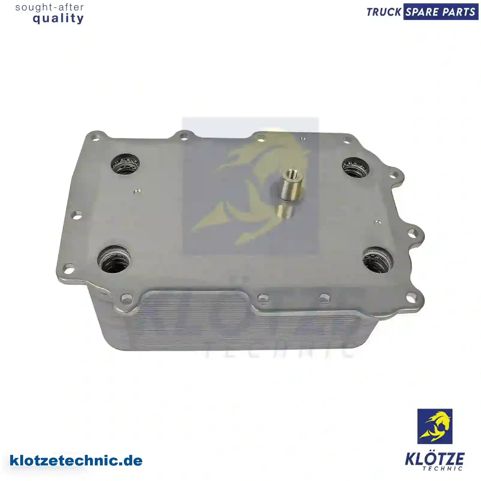 Daf Oil cooler 1643074, 1780140 ,1725348, 1643074, 1780140, ZG01677-0008 || Klötze Technic Spare Part | Engine, Accelerator Pedal, Camshaft, Connecting Rod, Crankcase, Crankshaft, Cylinder Head, Engine Suspension Mountings, Exhaust Manifold, Exhaust Gas Recirculation, Filter Kits, Flywheel Housing, General Overhaul Kits, Engine, Intake Manifold, Oil Cleaner, Oil Cooler, Oil Filter, Oil Pump, Oil Sump, Piston & Liner, Sensor & Switch, Timing Case, Turbocharger, Cooling System, Belt Tensioner, Coolant Filter, Coolant Pipe, Corrosion Prevention Agent, Drive, Expansion Tank, Fan, Intercooler, Monitors & Gauges, Radiator, Thermostat, V-Belt / Timing belt, Water Pump, Fuel System, Electronical Injector Unit, Feed Pump, Fuel Filter, cpl., Fuel Gauge Sender,  Fuel Line, Fuel Pump, Fuel Tank, Injection Line Kit, Injection Pump, Exhaust System, Clutch & Pedal, Gearbox, Propeller Shaft, Axles, Brake System, Hubs & Wheels, Suspension, Leaf Spring, Universal Parts / Accessories, Steering, Electrical System, Cabin