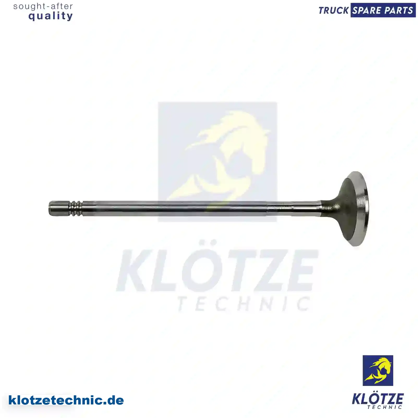 Exhaust valve, 500362856, 504378070, 500362856, 504378070 || Klötze Technic Spare Part | Engine, Accelerator Pedal, Camshaft, Connecting Rod, Crankcase, Crankshaft, Cylinder Head, Engine Suspension Mountings, Exhaust Manifold, Exhaust Gas Recirculation, Filter Kits, Flywheel Housing, General Overhaul Kits, Engine, Intake Manifold, Oil Cleaner, Oil Cooler, Oil Filter, Oil Pump, Oil Sump, Piston & Liner, Sensor & Switch, Timing Case, Turbocharger, Cooling System, Belt Tensioner, Coolant Filter, Coolant Pipe, Corrosion Prevention Agent, Drive, Expansion Tank, Fan, Intercooler, Monitors & Gauges, Radiator, Thermostat, V-Belt / Timing belt, Water Pump, Fuel System, Electronical Injector Unit, Feed Pump, Fuel Filter, cpl., Fuel Gauge Sender,  Fuel Line, Fuel Pump, Fuel Tank, Injection Line Kit, Injection Pump, Exhaust System, Clutch & Pedal, Gearbox, Propeller Shaft, Axles, Brake System, Hubs & Wheels, Suspension, Leaf Spring, Universal Parts / Accessories, Steering, Electrical System, Cabin