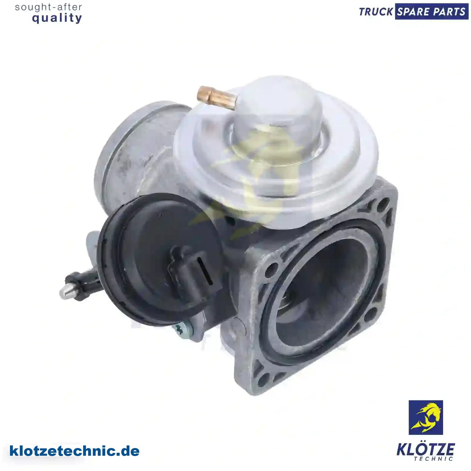 Valve, exhaust gas recirculation, 074129463A, 074129463A, 074129463A, 14977, EGR279, ERV057, 074129463A || Klötze Technic Spare Part | Engine, Accelerator Pedal, Camshaft, Connecting Rod, Crankcase, Crankshaft, Cylinder Head, Engine Suspension Mountings, Exhaust Manifold, Exhaust Gas Recirculation, Filter Kits, Flywheel Housing, General Overhaul Kits, Engine, Intake Manifold, Oil Cleaner, Oil Cooler, Oil Filter, Oil Pump, Oil Sump, Piston & Liner, Sensor & Switch, Timing Case, Turbocharger, Cooling System, Belt Tensioner, Coolant Filter, Coolant Pipe, Corrosion Prevention Agent, Drive, Expansion Tank, Fan, Intercooler, Monitors & Gauges, Radiator, Thermostat, V-Belt / Timing belt, Water Pump, Fuel System, Electronical Injector Unit, Feed Pump, Fuel Filter, cpl., Fuel Gauge Sender,  Fuel Line, Fuel Pump, Fuel Tank, Injection Line Kit, Injection Pump, Exhaust System, Clutch & Pedal, Gearbox, Propeller Shaft, Axles, Brake System, Hubs & Wheels, Suspension, Leaf Spring, Universal Parts / Accessories, Steering, Electrical System, Cabin