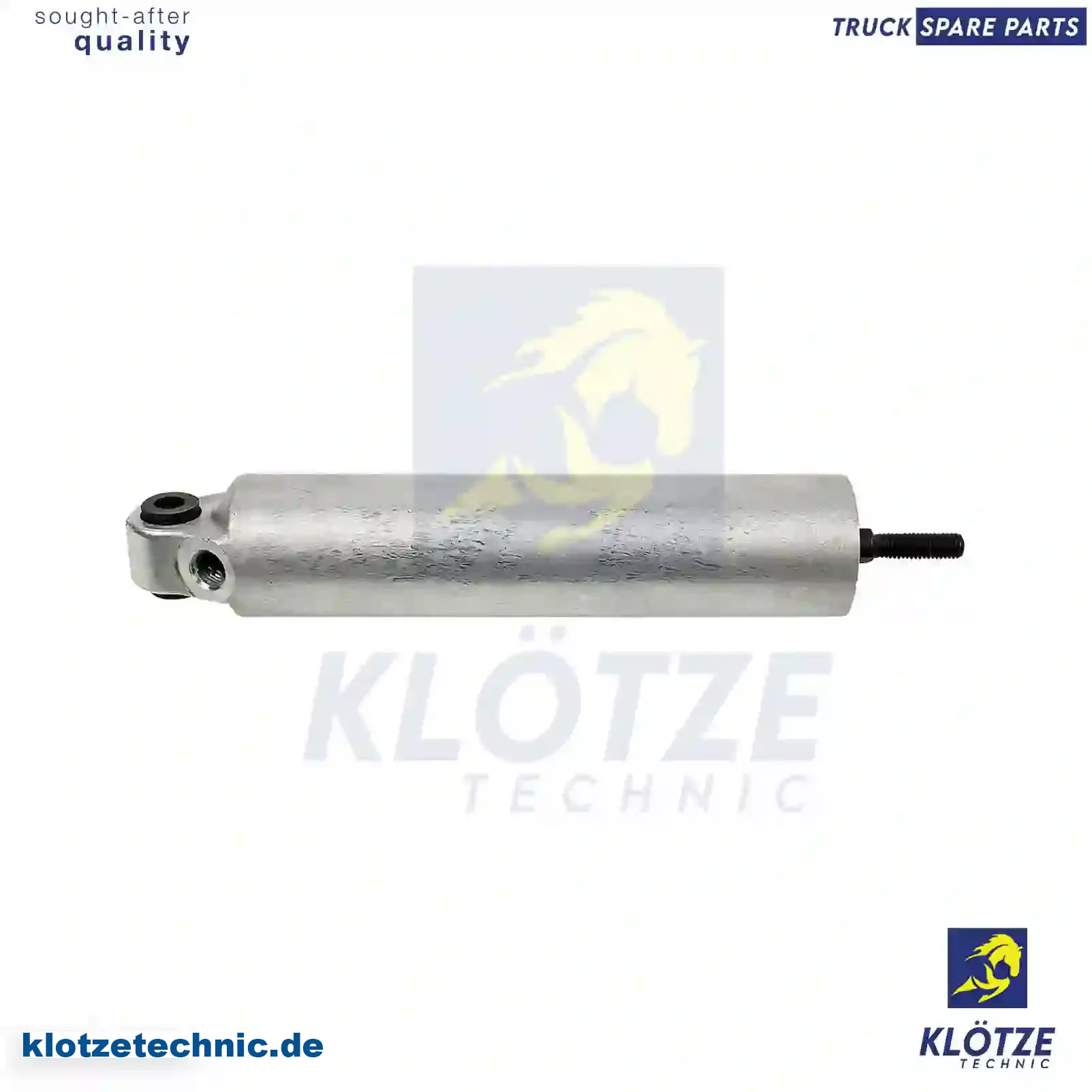 Cylinder, exhaust brake, 241848, 6770733 || Klötze Technic Spare Part | Engine, Accelerator Pedal, Camshaft, Connecting Rod, Crankcase, Crankshaft, Cylinder Head, Engine Suspension Mountings, Exhaust Manifold, Exhaust Gas Recirculation, Filter Kits, Flywheel Housing, General Overhaul Kits, Engine, Intake Manifold, Oil Cleaner, Oil Cooler, Oil Filter, Oil Pump, Oil Sump, Piston & Liner, Sensor & Switch, Timing Case, Turbocharger, Cooling System, Belt Tensioner, Coolant Filter, Coolant Pipe, Corrosion Prevention Agent, Drive, Expansion Tank, Fan, Intercooler, Monitors & Gauges, Radiator, Thermostat, V-Belt / Timing belt, Water Pump, Fuel System, Electronical Injector Unit, Feed Pump, Fuel Filter, cpl., Fuel Gauge Sender,  Fuel Line, Fuel Pump, Fuel Tank, Injection Line Kit, Injection Pump, Exhaust System, Clutch & Pedal, Gearbox, Propeller Shaft, Axles, Brake System, Hubs & Wheels, Suspension, Leaf Spring, Universal Parts / Accessories, Steering, Electrical System, Cabin