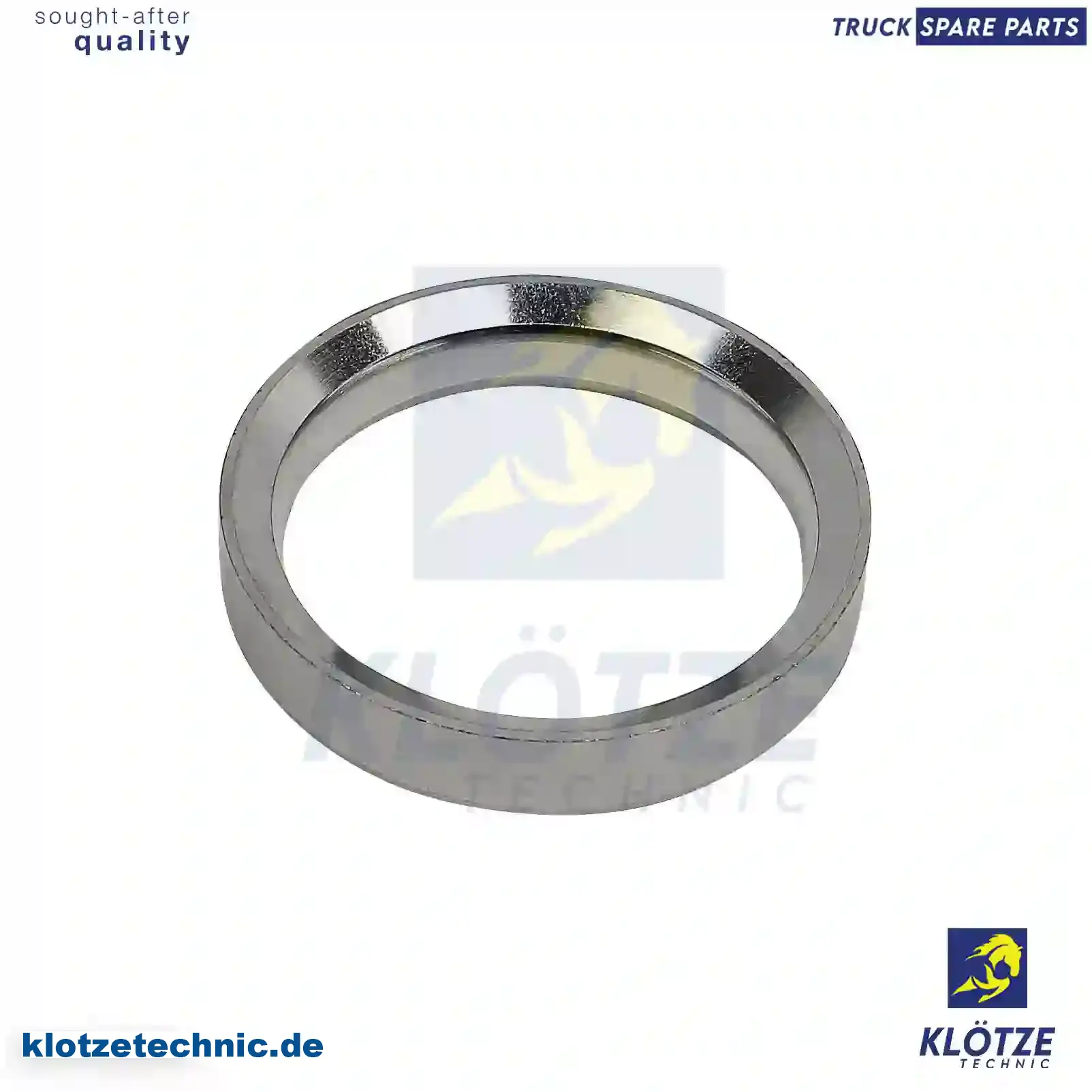 Valve seat ring, exhaust, 2040258, , || Klötze Technic Spare Part | Engine, Accelerator Pedal, Camshaft, Connecting Rod, Crankcase, Crankshaft, Cylinder Head, Engine Suspension Mountings, Exhaust Manifold, Exhaust Gas Recirculation, Filter Kits, Flywheel Housing, General Overhaul Kits, Engine, Intake Manifold, Oil Cleaner, Oil Cooler, Oil Filter, Oil Pump, Oil Sump, Piston & Liner, Sensor & Switch, Timing Case, Turbocharger, Cooling System, Belt Tensioner, Coolant Filter, Coolant Pipe, Corrosion Prevention Agent, Drive, Expansion Tank, Fan, Intercooler, Monitors & Gauges, Radiator, Thermostat, V-Belt / Timing belt, Water Pump, Fuel System, Electronical Injector Unit, Feed Pump, Fuel Filter, cpl., Fuel Gauge Sender,  Fuel Line, Fuel Pump, Fuel Tank, Injection Line Kit, Injection Pump, Exhaust System, Clutch & Pedal, Gearbox, Propeller Shaft, Axles, Brake System, Hubs & Wheels, Suspension, Leaf Spring, Universal Parts / Accessories, Steering, Electrical System, Cabin