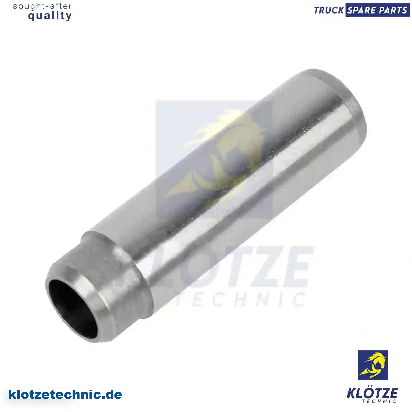 Valve guide, intake and exhaust, 51032010087, 51032010088, 51032011037, 51032011040 || Klötze Technic Spare Part | Engine, Accelerator Pedal, Camshaft, Connecting Rod, Crankcase, Crankshaft, Cylinder Head, Engine Suspension Mountings, Exhaust Manifold, Exhaust Gas Recirculation, Filter Kits, Flywheel Housing, General Overhaul Kits, Engine, Intake Manifold, Oil Cleaner, Oil Cooler, Oil Filter, Oil Pump, Oil Sump, Piston & Liner, Sensor & Switch, Timing Case, Turbocharger, Cooling System, Belt Tensioner, Coolant Filter, Coolant Pipe, Corrosion Prevention Agent, Drive, Expansion Tank, Fan, Intercooler, Monitors & Gauges, Radiator, Thermostat, V-Belt / Timing belt, Water Pump, Fuel System, Electronical Injector Unit, Feed Pump, Fuel Filter, cpl., Fuel Gauge Sender,  Fuel Line, Fuel Pump, Fuel Tank, Injection Line Kit, Injection Pump, Exhaust System, Clutch & Pedal, Gearbox, Propeller Shaft, Axles, Brake System, Hubs & Wheels, Suspension, Leaf Spring, Universal Parts / Accessories, Steering, Electrical System, Cabin