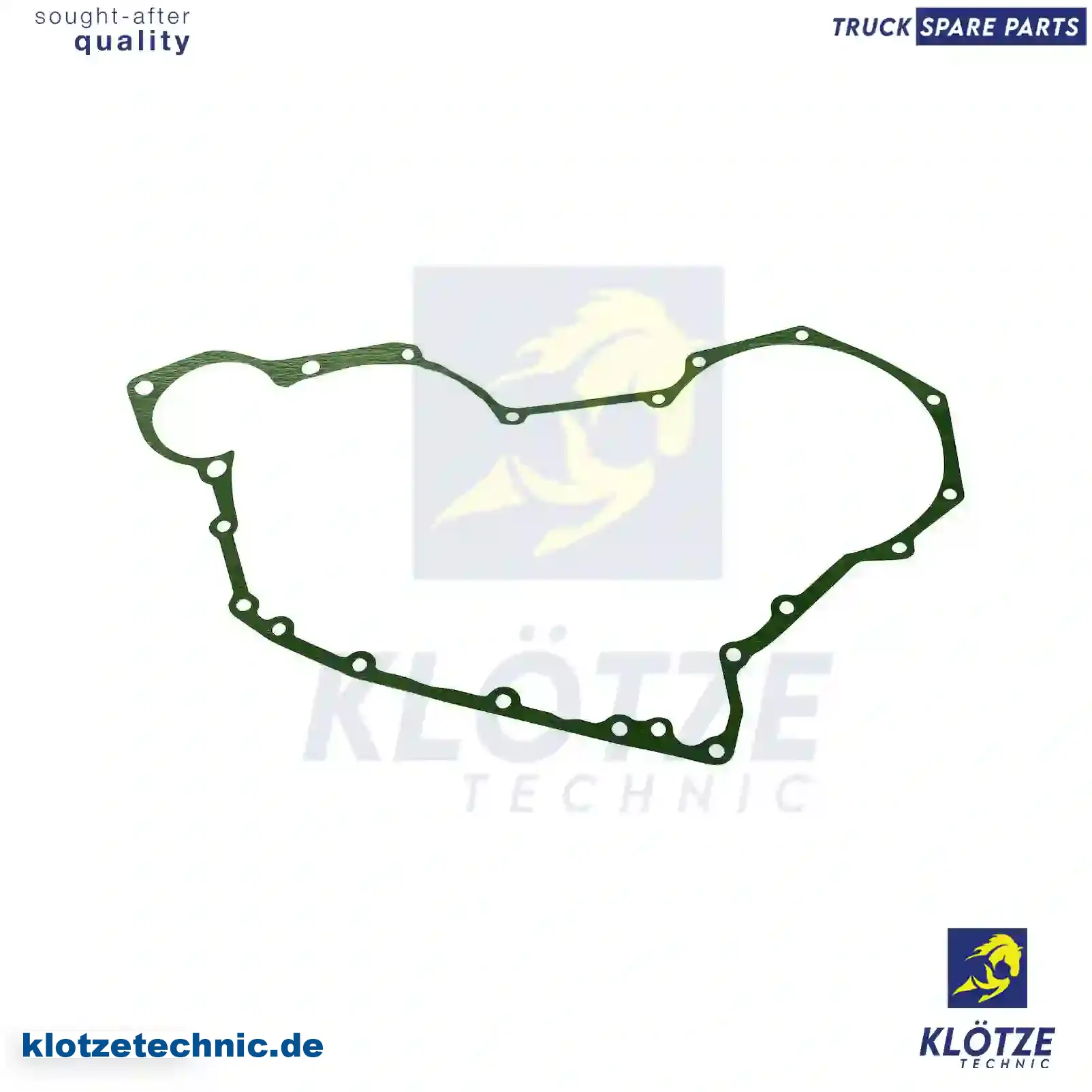 Gasket, timing case, 51019030308 || Klötze Technic Spare Part | Engine, Accelerator Pedal, Camshaft, Connecting Rod, Crankcase, Crankshaft, Cylinder Head, Engine Suspension Mountings, Exhaust Manifold, Exhaust Gas Recirculation, Filter Kits, Flywheel Housing, General Overhaul Kits, Engine, Intake Manifold, Oil Cleaner, Oil Cooler, Oil Filter, Oil Pump, Oil Sump, Piston & Liner, Sensor & Switch, Timing Case, Turbocharger, Cooling System, Belt Tensioner, Coolant Filter, Coolant Pipe, Corrosion Prevention Agent, Drive, Expansion Tank, Fan, Intercooler, Monitors & Gauges, Radiator, Thermostat, V-Belt / Timing belt, Water Pump, Fuel System, Electronical Injector Unit, Feed Pump, Fuel Filter, cpl., Fuel Gauge Sender,  Fuel Line, Fuel Pump, Fuel Tank, Injection Line Kit, Injection Pump, Exhaust System, Clutch & Pedal, Gearbox, Propeller Shaft, Axles, Brake System, Hubs & Wheels, Suspension, Leaf Spring, Universal Parts / Accessories, Steering, Electrical System, Cabin