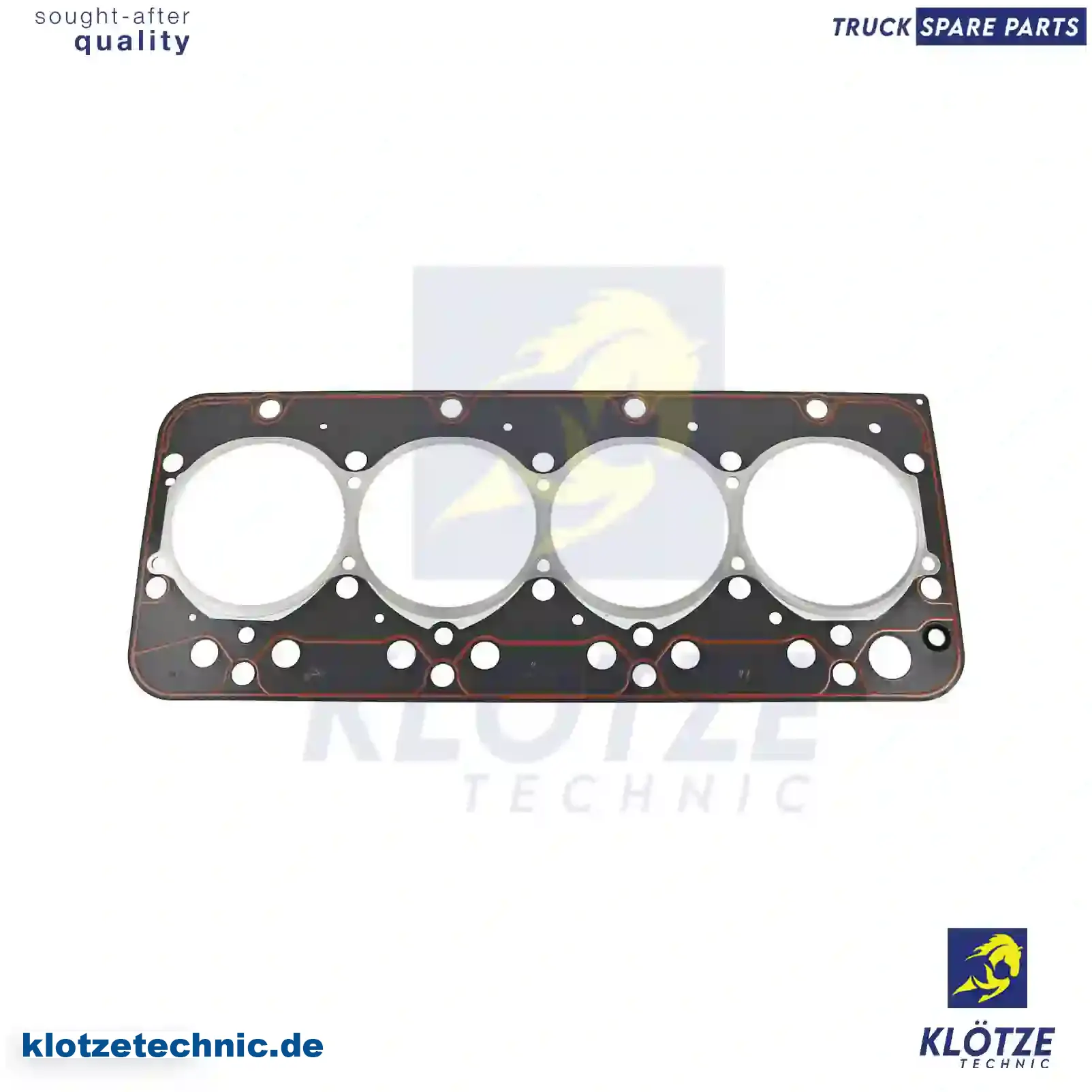 Cylinder head gasket, 1907835, 1907835 || Klötze Technic Spare Part | Engine, Accelerator Pedal, Camshaft, Connecting Rod, Crankcase, Crankshaft, Cylinder Head, Engine Suspension Mountings, Exhaust Manifold, Exhaust Gas Recirculation, Filter Kits, Flywheel Housing, General Overhaul Kits, Engine, Intake Manifold, Oil Cleaner, Oil Cooler, Oil Filter, Oil Pump, Oil Sump, Piston & Liner, Sensor & Switch, Timing Case, Turbocharger, Cooling System, Belt Tensioner, Coolant Filter, Coolant Pipe, Corrosion Prevention Agent, Drive, Expansion Tank, Fan, Intercooler, Monitors & Gauges, Radiator, Thermostat, V-Belt / Timing belt, Water Pump, Fuel System, Electronical Injector Unit, Feed Pump, Fuel Filter, cpl., Fuel Gauge Sender,  Fuel Line, Fuel Pump, Fuel Tank, Injection Line Kit, Injection Pump, Exhaust System, Clutch & Pedal, Gearbox, Propeller Shaft, Axles, Brake System, Hubs & Wheels, Suspension, Leaf Spring, Universal Parts / Accessories, Steering, Electrical System, Cabin