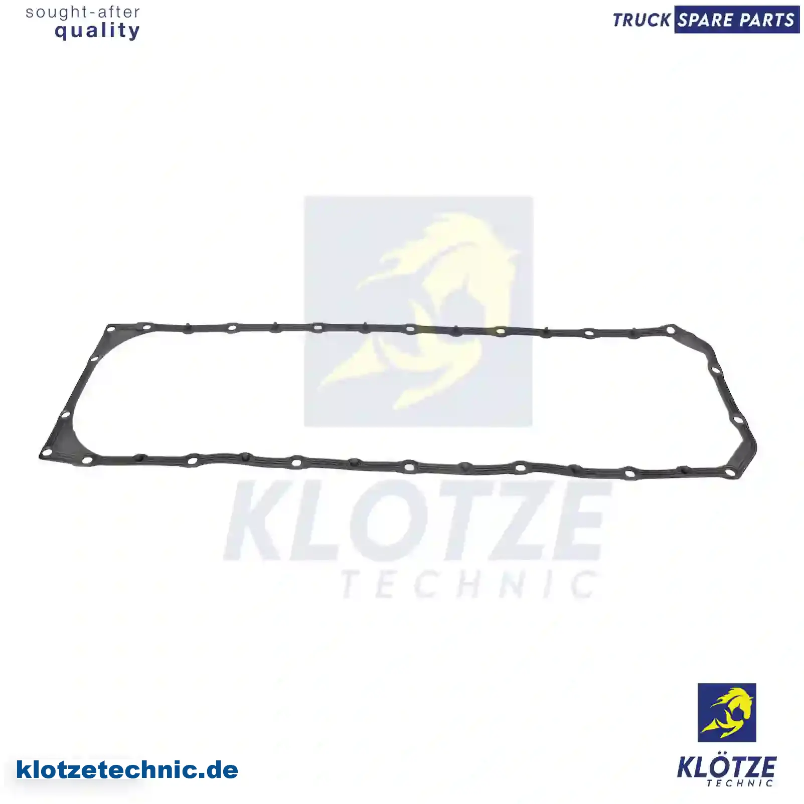 Oil sump gasket, 5010550818, 50105 || Klötze Technic Spare Part | Engine, Accelerator Pedal, Camshaft, Connecting Rod, Crankcase, Crankshaft, Cylinder Head, Engine Suspension Mountings, Exhaust Manifold, Exhaust Gas Recirculation, Filter Kits, Flywheel Housing, General Overhaul Kits, Engine, Intake Manifold, Oil Cleaner, Oil Cooler, Oil Filter, Oil Pump, Oil Sump, Piston & Liner, Sensor & Switch, Timing Case, Turbocharger, Cooling System, Belt Tensioner, Coolant Filter, Coolant Pipe, Corrosion Prevention Agent, Drive, Expansion Tank, Fan, Intercooler, Monitors & Gauges, Radiator, Thermostat, V-Belt / Timing belt, Water Pump, Fuel System, Electronical Injector Unit, Feed Pump, Fuel Filter, cpl., Fuel Gauge Sender,  Fuel Line, Fuel Pump, Fuel Tank, Injection Line Kit, Injection Pump, Exhaust System, Clutch & Pedal, Gearbox, Propeller Shaft, Axles, Brake System, Hubs & Wheels, Suspension, Leaf Spring, Universal Parts / Accessories, Steering, Electrical System, Cabin