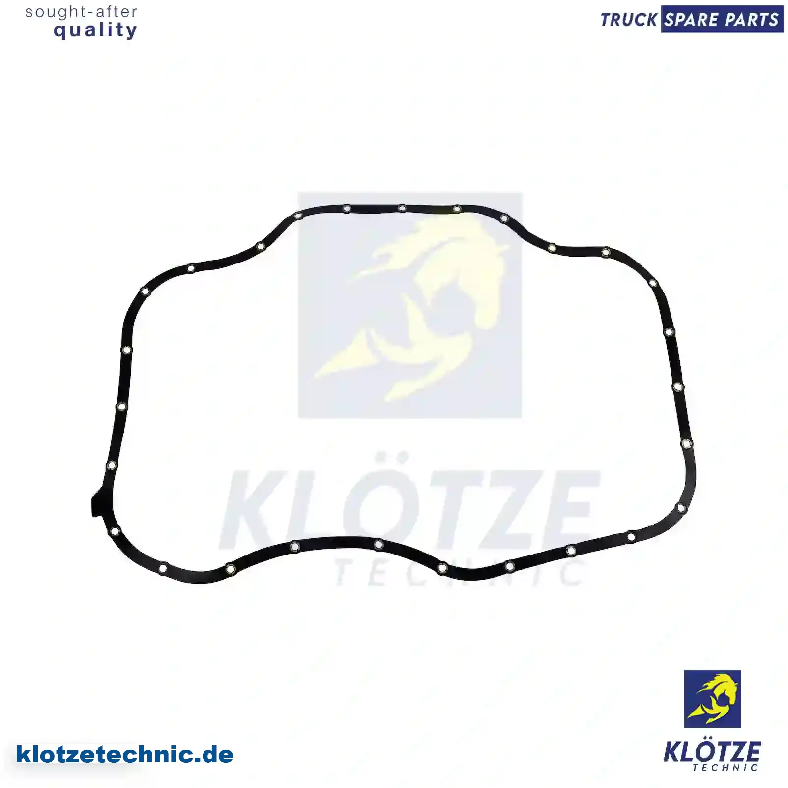 Oil sump gasket, 5010450773 || Klötze Technic Spare Part | Engine, Accelerator Pedal, Camshaft, Connecting Rod, Crankcase, Crankshaft, Cylinder Head, Engine Suspension Mountings, Exhaust Manifold, Exhaust Gas Recirculation, Filter Kits, Flywheel Housing, General Overhaul Kits, Engine, Intake Manifold, Oil Cleaner, Oil Cooler, Oil Filter, Oil Pump, Oil Sump, Piston & Liner, Sensor & Switch, Timing Case, Turbocharger, Cooling System, Belt Tensioner, Coolant Filter, Coolant Pipe, Corrosion Prevention Agent, Drive, Expansion Tank, Fan, Intercooler, Monitors & Gauges, Radiator, Thermostat, V-Belt / Timing belt, Water Pump, Fuel System, Electronical Injector Unit, Feed Pump, Fuel Filter, cpl., Fuel Gauge Sender,  Fuel Line, Fuel Pump, Fuel Tank, Injection Line Kit, Injection Pump, Exhaust System, Clutch & Pedal, Gearbox, Propeller Shaft, Axles, Brake System, Hubs & Wheels, Suspension, Leaf Spring, Universal Parts / Accessories, Steering, Electrical System, Cabin