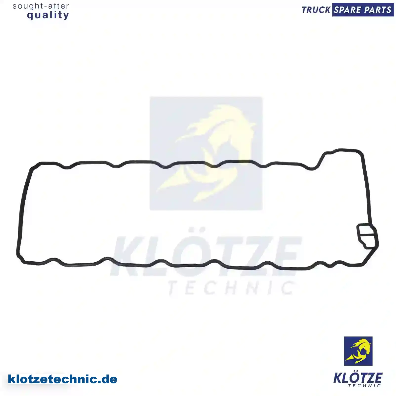 Valve cover gasket, 7420538793, 20538793, ZG02233-0008 || Klötze Technic Spare Part | Engine, Accelerator Pedal, Camshaft, Connecting Rod, Crankcase, Crankshaft, Cylinder Head, Engine Suspension Mountings, Exhaust Manifold, Exhaust Gas Recirculation, Filter Kits, Flywheel Housing, General Overhaul Kits, Engine, Intake Manifold, Oil Cleaner, Oil Cooler, Oil Filter, Oil Pump, Oil Sump, Piston & Liner, Sensor & Switch, Timing Case, Turbocharger, Cooling System, Belt Tensioner, Coolant Filter, Coolant Pipe, Corrosion Prevention Agent, Drive, Expansion Tank, Fan, Intercooler, Monitors & Gauges, Radiator, Thermostat, V-Belt / Timing belt, Water Pump, Fuel System, Electronical Injector Unit, Feed Pump, Fuel Filter, cpl., Fuel Gauge Sender,  Fuel Line, Fuel Pump, Fuel Tank, Injection Line Kit, Injection Pump, Exhaust System, Clutch & Pedal, Gearbox, Propeller Shaft, Axles, Brake System, Hubs & Wheels, Suspension, Leaf Spring, Universal Parts / Accessories, Steering, Electrical System, Cabin