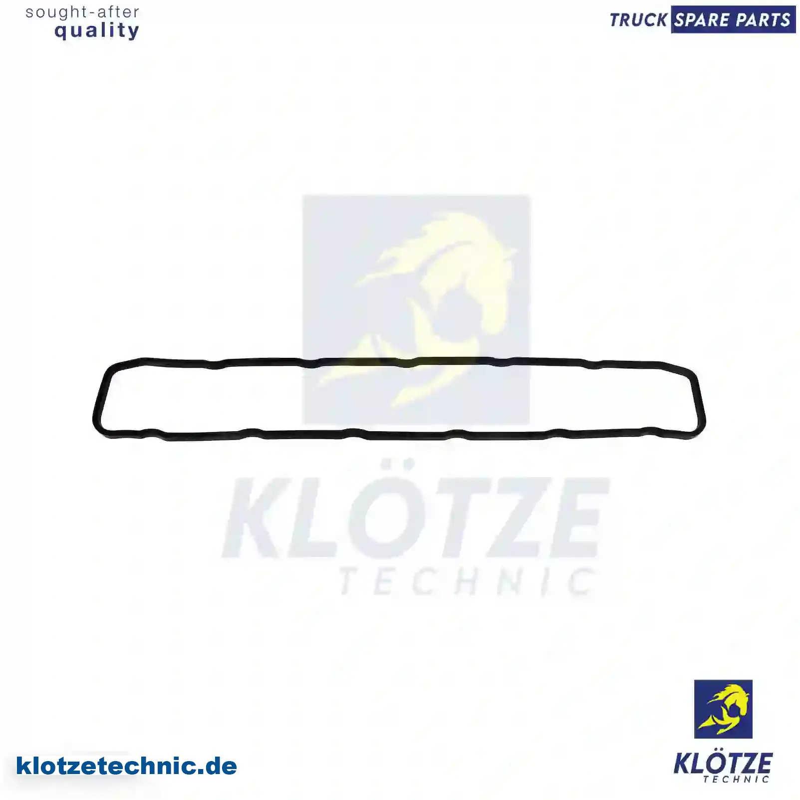 Valve cover gasket, 5010622086, 5010450412, 5010622086 || Klötze Technic Spare Part | Engine, Accelerator Pedal, Camshaft, Connecting Rod, Crankcase, Crankshaft, Cylinder Head, Engine Suspension Mountings, Exhaust Manifold, Exhaust Gas Recirculation, Filter Kits, Flywheel Housing, General Overhaul Kits, Engine, Intake Manifold, Oil Cleaner, Oil Cooler, Oil Filter, Oil Pump, Oil Sump, Piston & Liner, Sensor & Switch, Timing Case, Turbocharger, Cooling System, Belt Tensioner, Coolant Filter, Coolant Pipe, Corrosion Prevention Agent, Drive, Expansion Tank, Fan, Intercooler, Monitors & Gauges, Radiator, Thermostat, V-Belt / Timing belt, Water Pump, Fuel System, Electronical Injector Unit, Feed Pump, Fuel Filter, cpl., Fuel Gauge Sender,  Fuel Line, Fuel Pump, Fuel Tank, Injection Line Kit, Injection Pump, Exhaust System, Clutch & Pedal, Gearbox, Propeller Shaft, Axles, Brake System, Hubs & Wheels, Suspension, Leaf Spring, Universal Parts / Accessories, Steering, Electrical System, Cabin