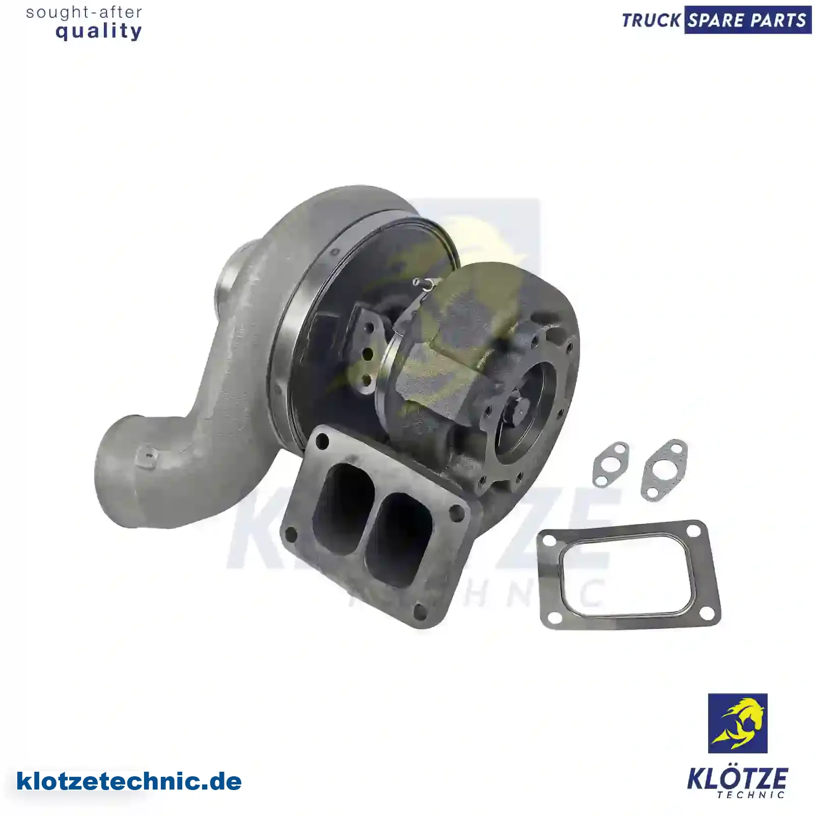 Turbocharger, with gasket kit, 5010284575 || Klötze Technic Spare Part | Engine, Accelerator Pedal, Camshaft, Connecting Rod, Crankcase, Crankshaft, Cylinder Head, Engine Suspension Mountings, Exhaust Manifold, Exhaust Gas Recirculation, Filter Kits, Flywheel Housing, General Overhaul Kits, Engine, Intake Manifold, Oil Cleaner, Oil Cooler, Oil Filter, Oil Pump, Oil Sump, Piston & Liner, Sensor & Switch, Timing Case, Turbocharger, Cooling System, Belt Tensioner, Coolant Filter, Coolant Pipe, Corrosion Prevention Agent, Drive, Expansion Tank, Fan, Intercooler, Monitors & Gauges, Radiator, Thermostat, V-Belt / Timing belt, Water Pump, Fuel System, Electronical Injector Unit, Feed Pump, Fuel Filter, cpl., Fuel Gauge Sender,  Fuel Line, Fuel Pump, Fuel Tank, Injection Line Kit, Injection Pump, Exhaust System, Clutch & Pedal, Gearbox, Propeller Shaft, Axles, Brake System, Hubs & Wheels, Suspension, Leaf Spring, Universal Parts / Accessories, Steering, Electrical System, Cabin