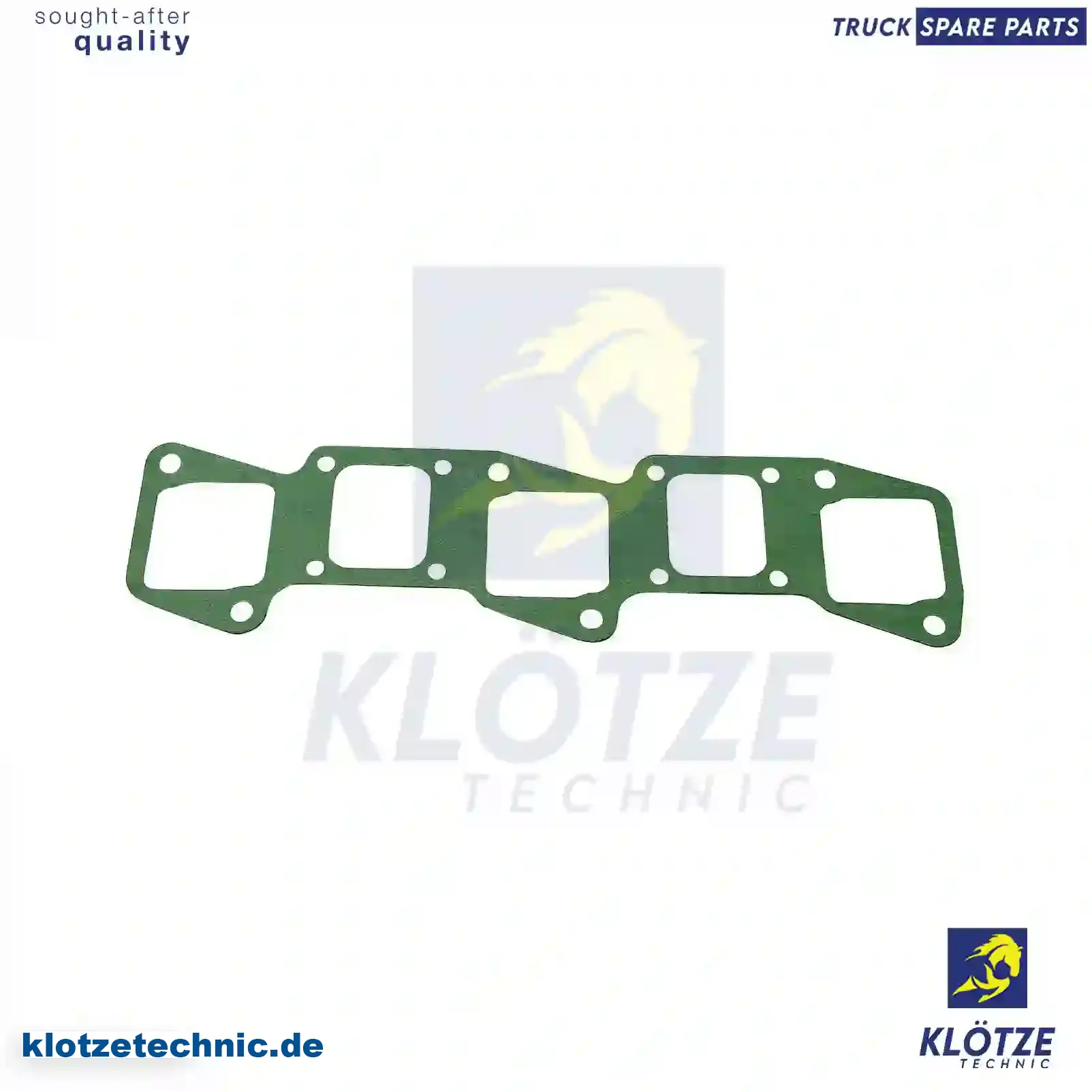 Gasket, intake manifold, 5000693159 || Klötze Technic Spare Part | Engine, Accelerator Pedal, Camshaft, Connecting Rod, Crankcase, Crankshaft, Cylinder Head, Engine Suspension Mountings, Exhaust Manifold, Exhaust Gas Recirculation, Filter Kits, Flywheel Housing, General Overhaul Kits, Engine, Intake Manifold, Oil Cleaner, Oil Cooler, Oil Filter, Oil Pump, Oil Sump, Piston & Liner, Sensor & Switch, Timing Case, Turbocharger, Cooling System, Belt Tensioner, Coolant Filter, Coolant Pipe, Corrosion Prevention Agent, Drive, Expansion Tank, Fan, Intercooler, Monitors & Gauges, Radiator, Thermostat, V-Belt / Timing belt, Water Pump, Fuel System, Electronical Injector Unit, Feed Pump, Fuel Filter, cpl., Fuel Gauge Sender,  Fuel Line, Fuel Pump, Fuel Tank, Injection Line Kit, Injection Pump, Exhaust System, Clutch & Pedal, Gearbox, Propeller Shaft, Axles, Brake System, Hubs & Wheels, Suspension, Leaf Spring, Universal Parts / Accessories, Steering, Electrical System, Cabin