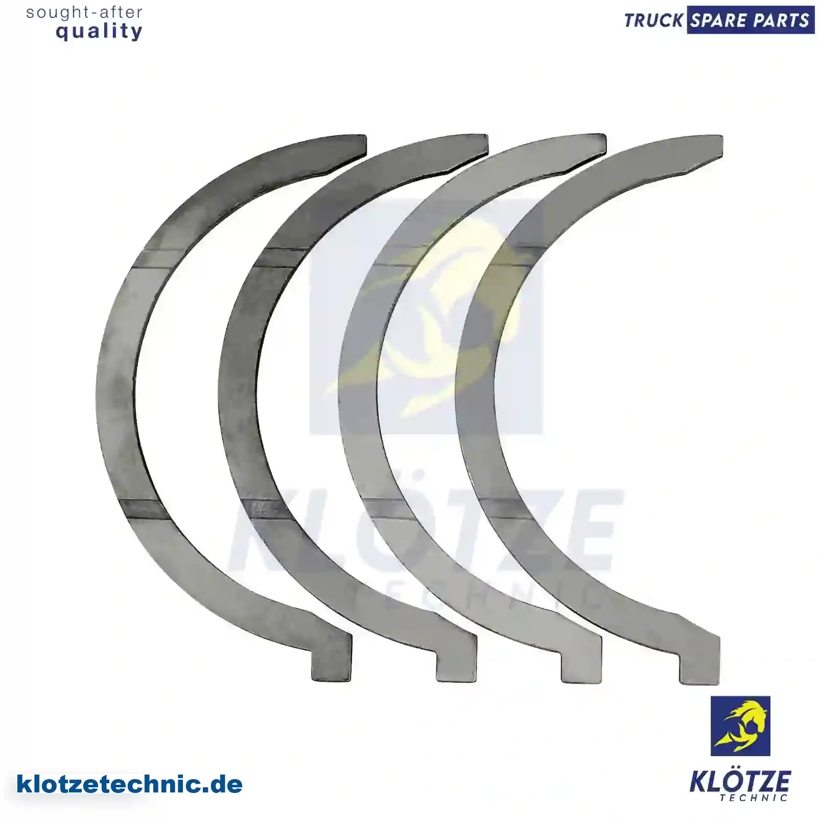 Thrust washer kit, 255573S || Klötze Technic Spare Part | Engine, Accelerator Pedal, Camshaft, Connecting Rod, Crankcase, Crankshaft, Cylinder Head, Engine Suspension Mountings, Exhaust Manifold, Exhaust Gas Recirculation, Filter Kits, Flywheel Housing, General Overhaul Kits, Engine, Intake Manifold, Oil Cleaner, Oil Cooler, Oil Filter, Oil Pump, Oil Sump, Piston & Liner, Sensor & Switch, Timing Case, Turbocharger, Cooling System, Belt Tensioner, Coolant Filter, Coolant Pipe, Corrosion Prevention Agent, Drive, Expansion Tank, Fan, Intercooler, Monitors & Gauges, Radiator, Thermostat, V-Belt / Timing belt, Water Pump, Fuel System, Electronical Injector Unit, Feed Pump, Fuel Filter, cpl., Fuel Gauge Sender,  Fuel Line, Fuel Pump, Fuel Tank, Injection Line Kit, Injection Pump, Exhaust System, Clutch & Pedal, Gearbox, Propeller Shaft, Axles, Brake System, Hubs & Wheels, Suspension, Leaf Spring, Universal Parts / Accessories, Steering, Electrical System, Cabin