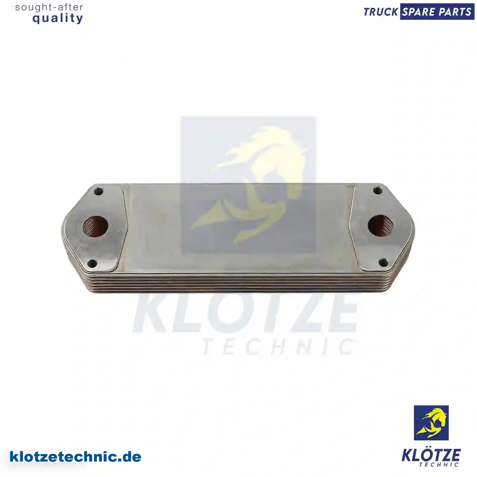 SCANIA OIL COOLER 1900032 1333183, 1333183, 1900032, ZG01667-0008, || Klötze Technic Spare Part | Engine, Accelerator Pedal, Camshaft, Connecting Rod, Crankcase, Crankshaft, Cylinder Head, Engine Suspension Mountings, Exhaust Manifold, Exhaust Gas Recirculation, Filter Kits, Flywheel Housing, General Overhaul Kits, Engine, Intake Manifold, Oil Cleaner, Oil Cooler, Oil Filter, Oil Pump, Oil Sump, Piston & Liner, Sensor & Switch, Timing Case, Turbocharger, Cooling System, Belt Tensioner, Coolant Filter, Coolant Pipe, Corrosion Prevention Agent, Drive, Expansion Tank, Fan, Intercooler, Monitors & Gauges, Radiator, Thermostat, V-Belt / Timing belt, Water Pump, Fuel System, Electronical Injector Unit, Feed Pump, Fuel Filter, cpl., Fuel Gauge Sender,  Fuel Line, Fuel Pump, Fuel Tank, Injection Line Kit, Injection Pump, Exhaust System, Clutch & Pedal, Gearbox, Propeller Shaft, Axles, Brake System, Hubs & Wheels, Suspension, Leaf Spring, Universal Parts / Accessories, Steering, Electrical System, Cabin